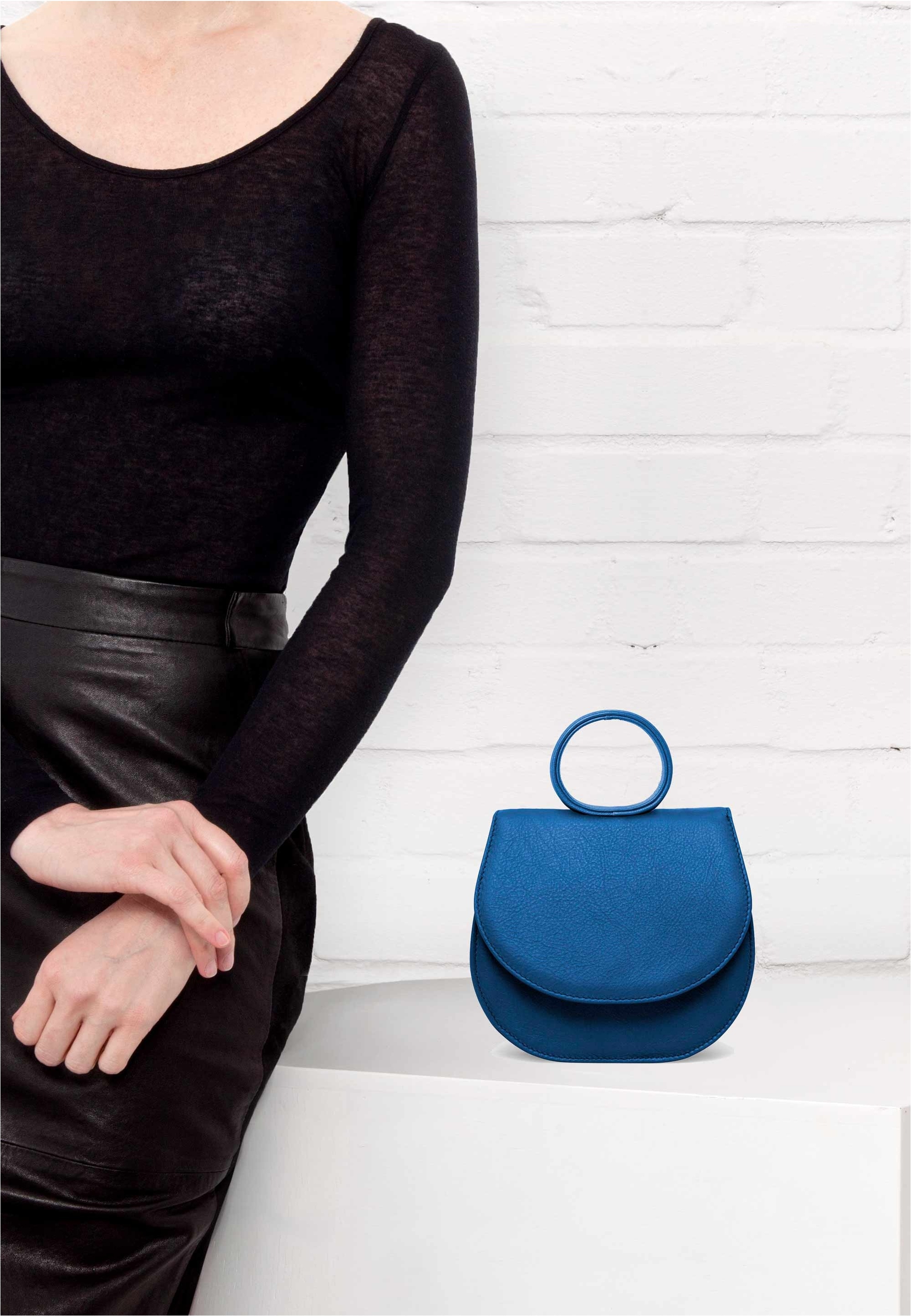 GRETCHEN Schultertasche »Ebony Mini Loop Bag«, aus italienischem Kalbsleder