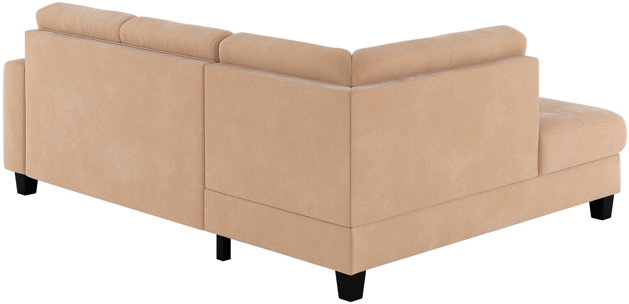Places of Style Ecksofa »Varese«, wahlweise mit Bettfunktion und Bettkasten