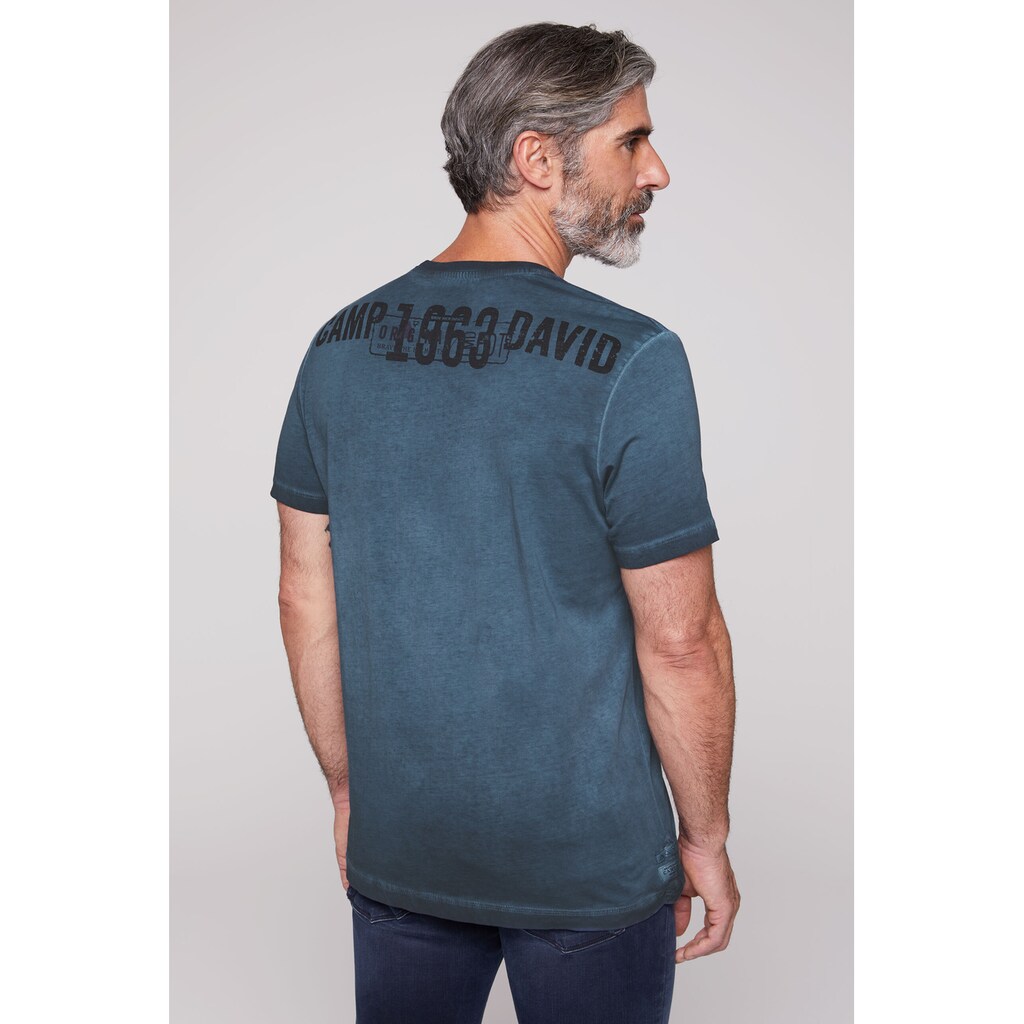 CAMP DAVID Rundhalsshirt