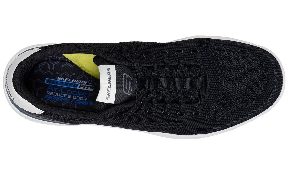 Skechers Sneaker »CORLISS-DORSET«, Retro Sneaker, Komfortschuh mit hochwertigem Dämpfungstechnologien