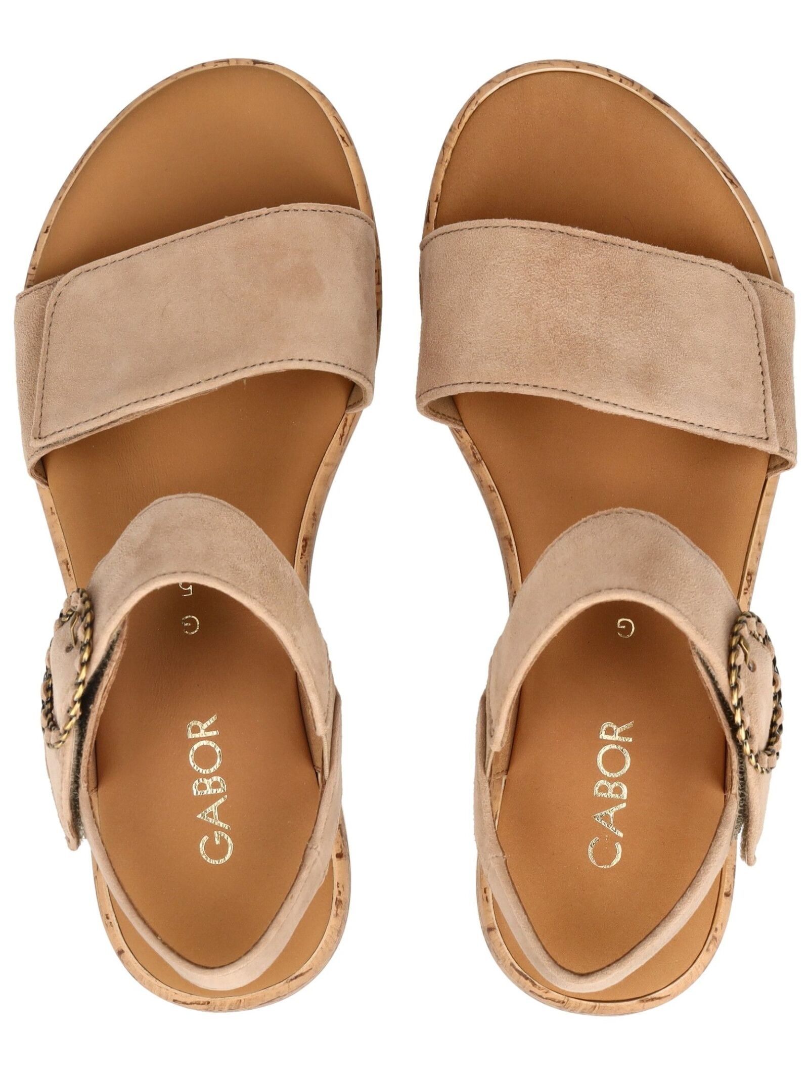 Gabor Comfort Strap Sandal Sand 42 6