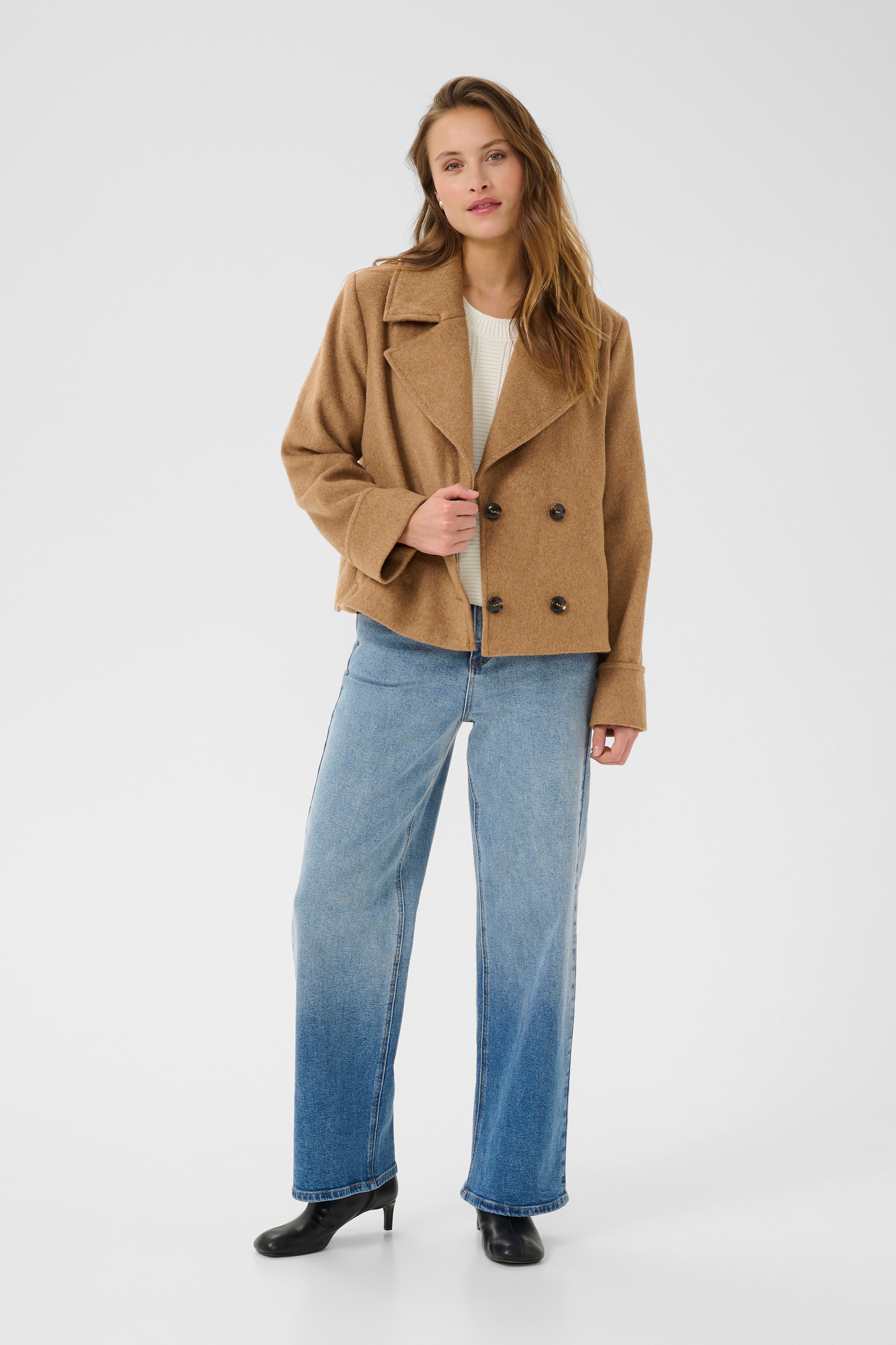 KAFFE Wintermantel »Damen Jacke KAjulia«