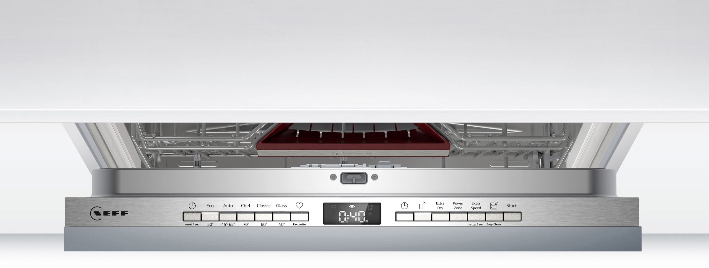 NEFF vollintegrierbarer Geschirrspüler N 50 »S155HCX03E« 14 tlg. Maßgedecke