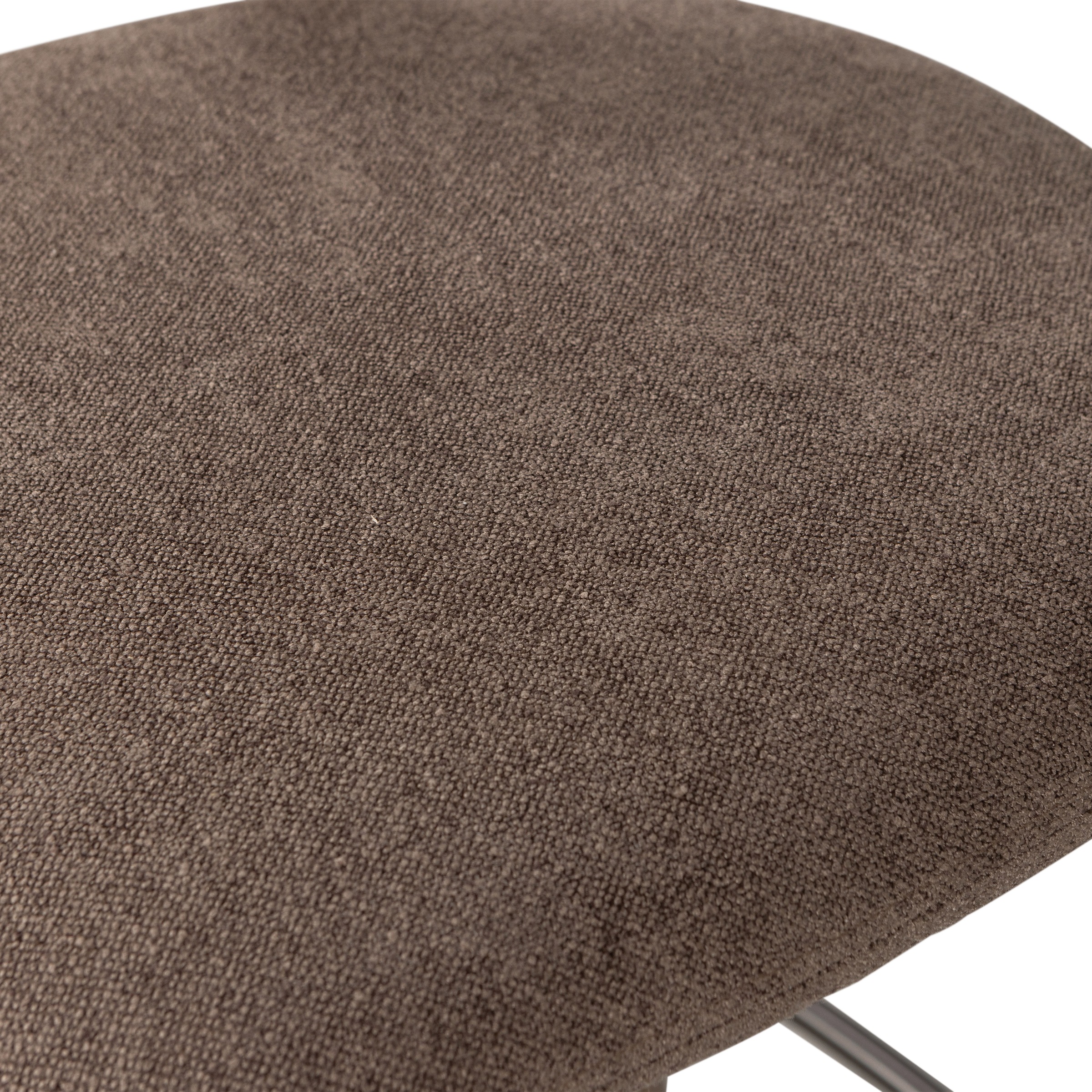 WOOOD Barhocker »Noble mit vollgepolstertem Gestell und Fußstütze B 48 x T 52 x H 95 cm« Gewebter Bezug, Hohe Verschleißfestigkeit, Tragkraft 150 kg