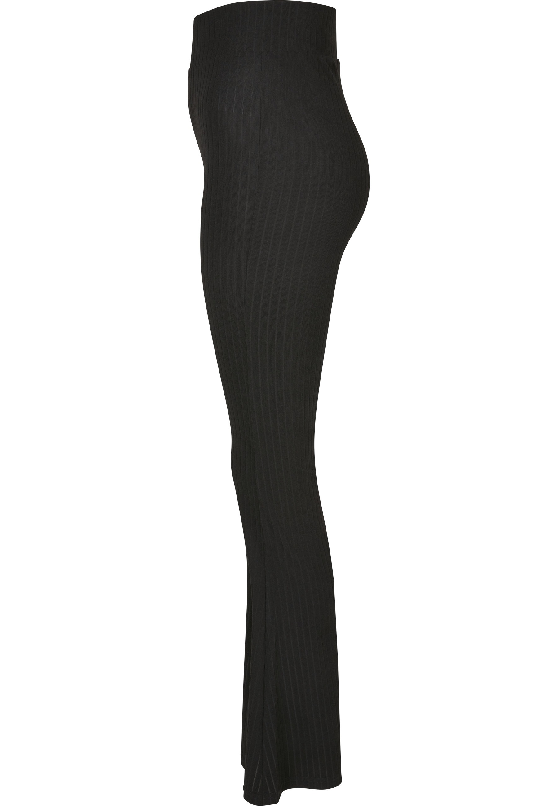 URBAN CLASSICS Leggings »Urban Classics Damen Ladies High Waist Rib Flared Leggings«