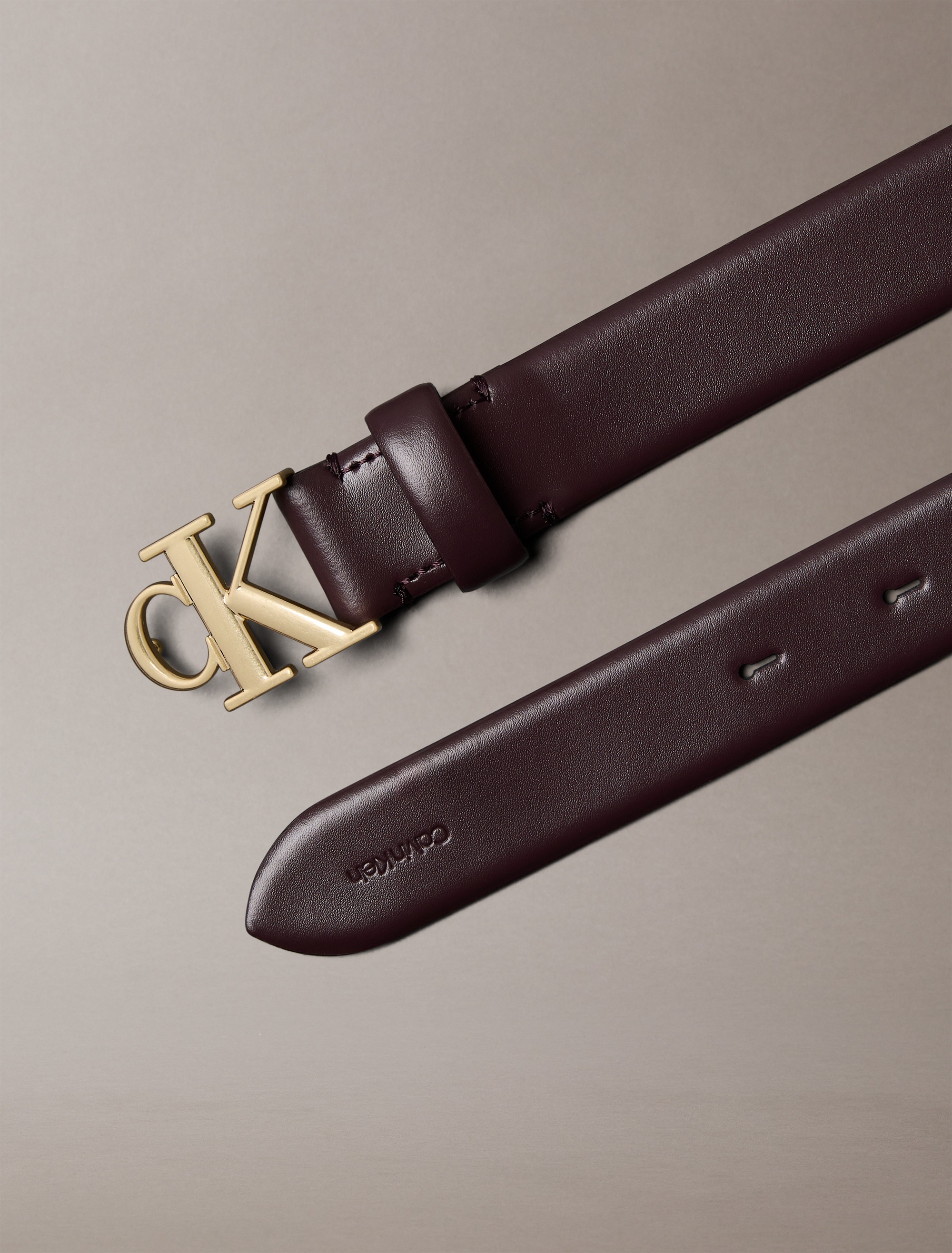 Thumbnail - Calvin Klein Ledergürtel "CK BUCKLE 30MM FIXED BELT" Größenverstellbar