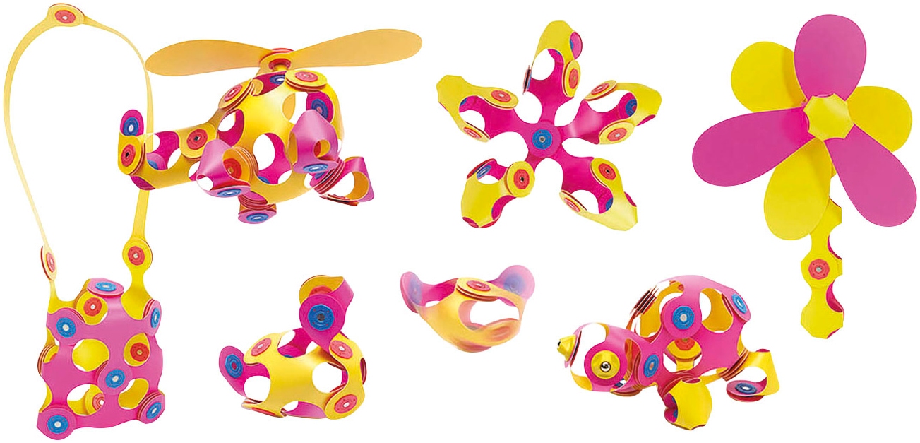 Clixo Kreativset »Crew pink & gelb«
