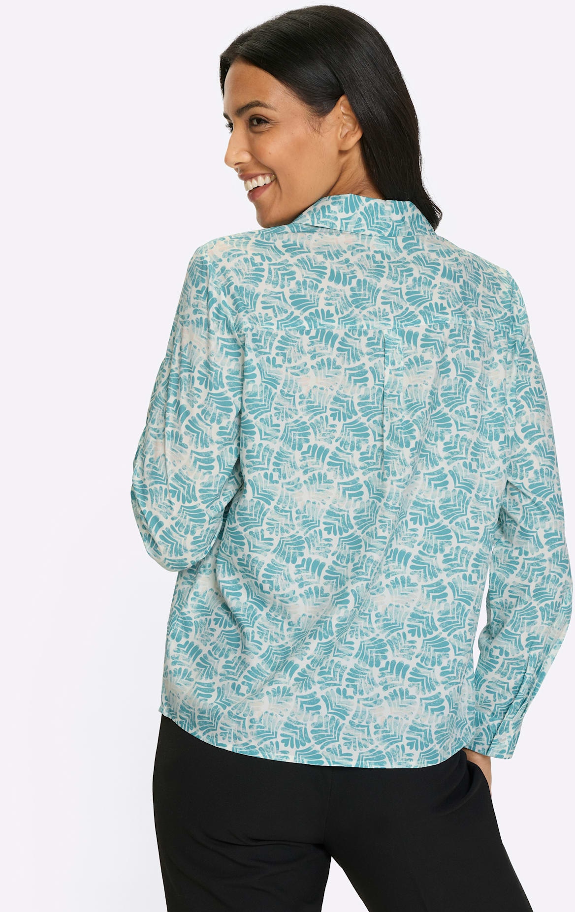 Classic Basics Langarmbluse