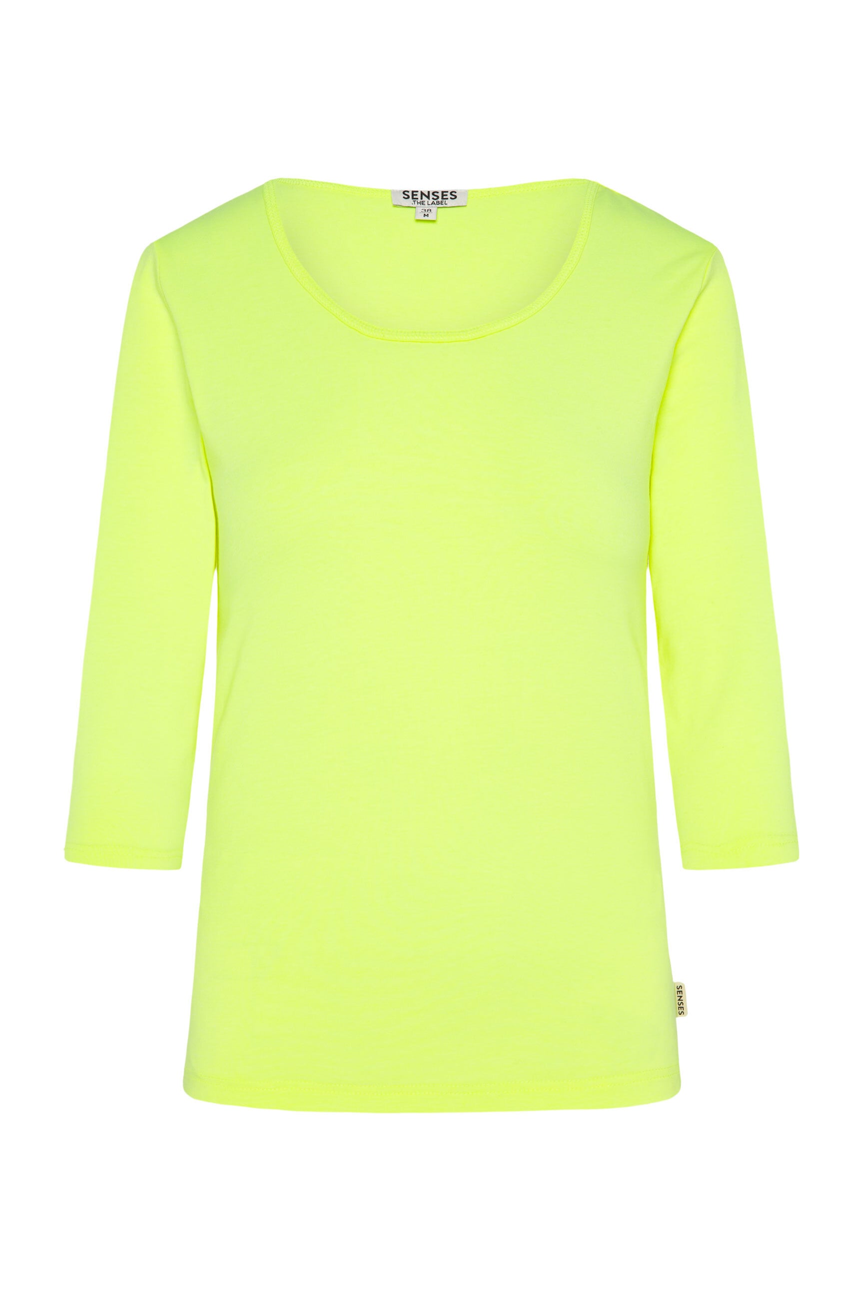 SENSES.THE LABEL Rundhalsshirt, mit Elasthan-Anteil