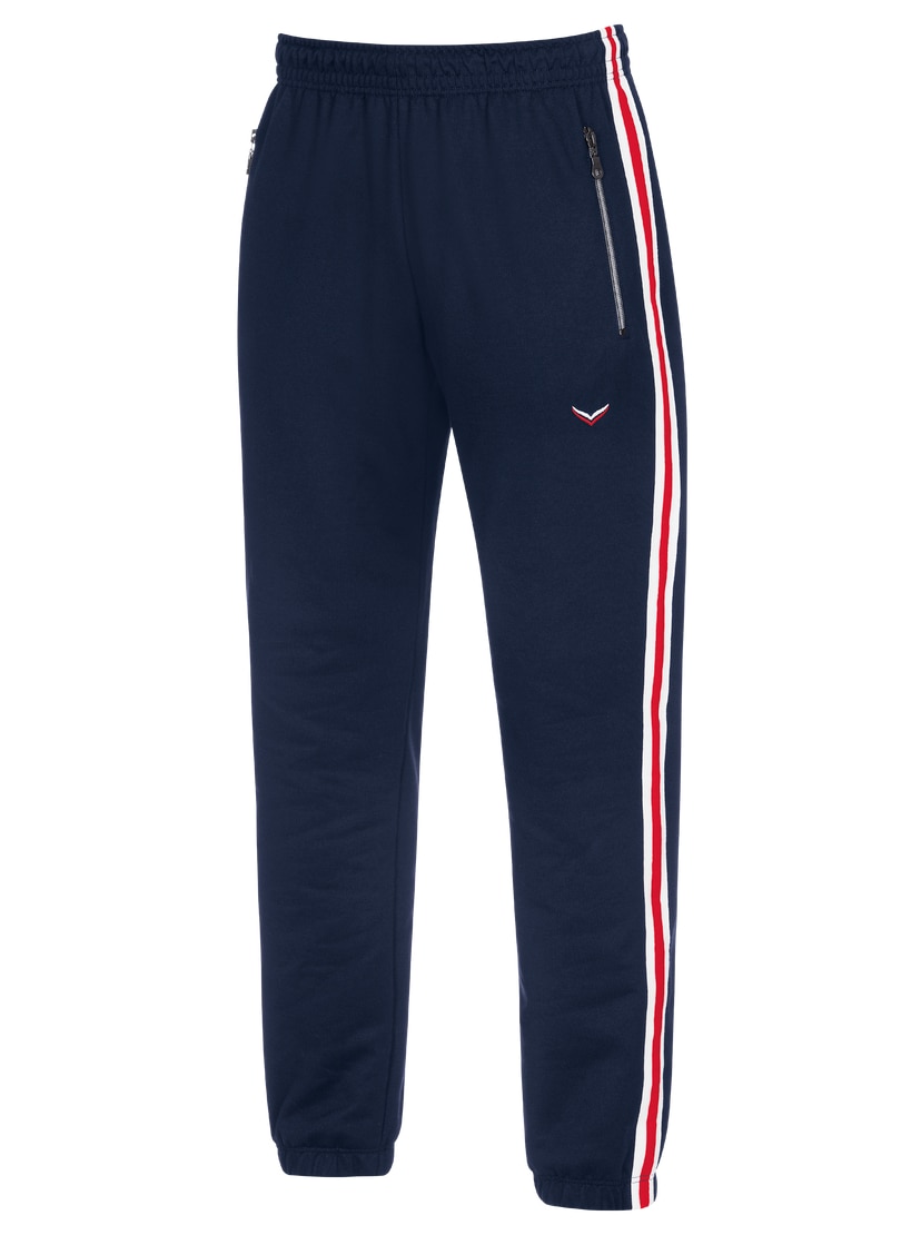 Trigema Sweathose »TRIGEMA Jogginghose mit Seitenstreifen«, (1 tlg.)