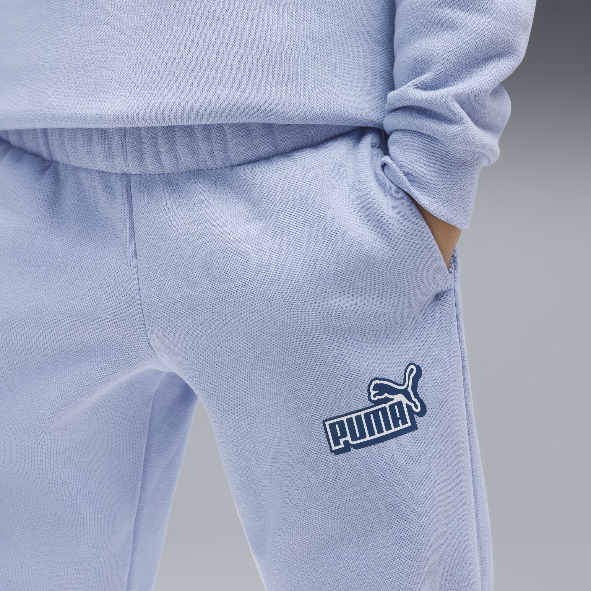 PUMA Jogginganzug »Essentials Logo Lab Crew Trainingsanzug Kinder«