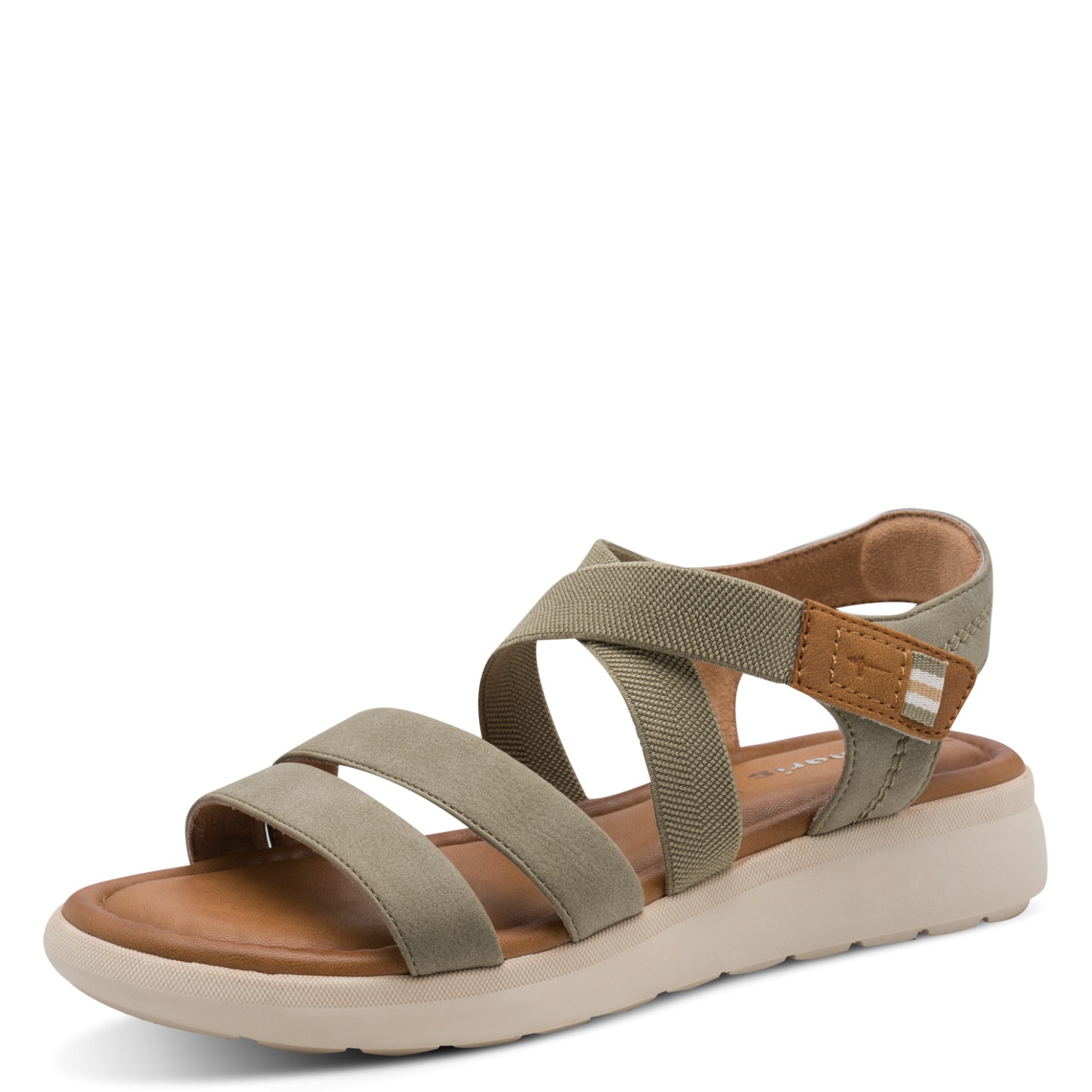Tamaris Riemchensandale Sommerschuh, Sandalette Mit Praktischem Klettverschluss