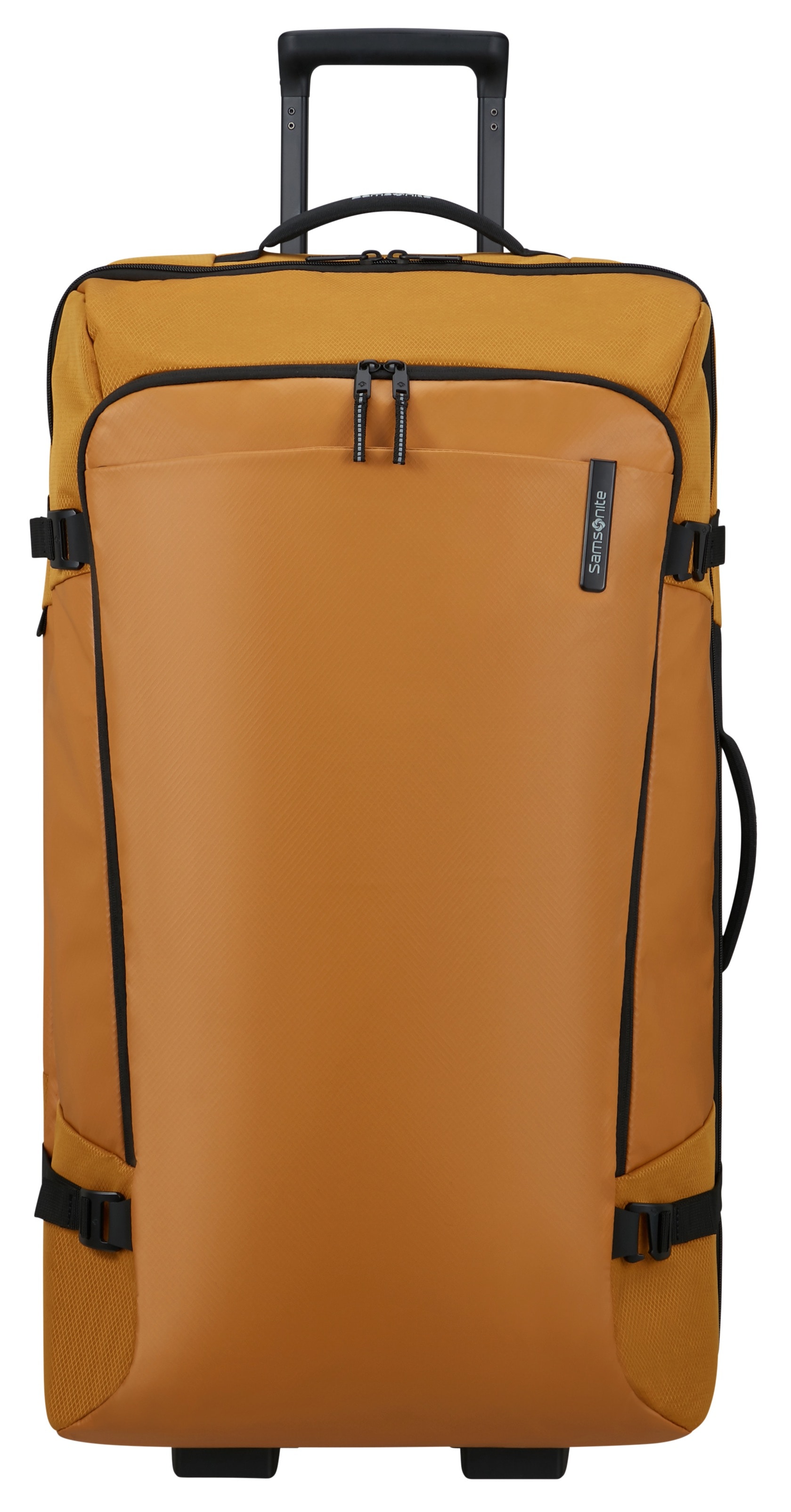 SAMSONITE Reisetasche "ARMOX, 79 cm", gelb, Polyester, Taschen, Duffle mit Rollen TSA-Schloss Packgurte Trolley-Gestänge