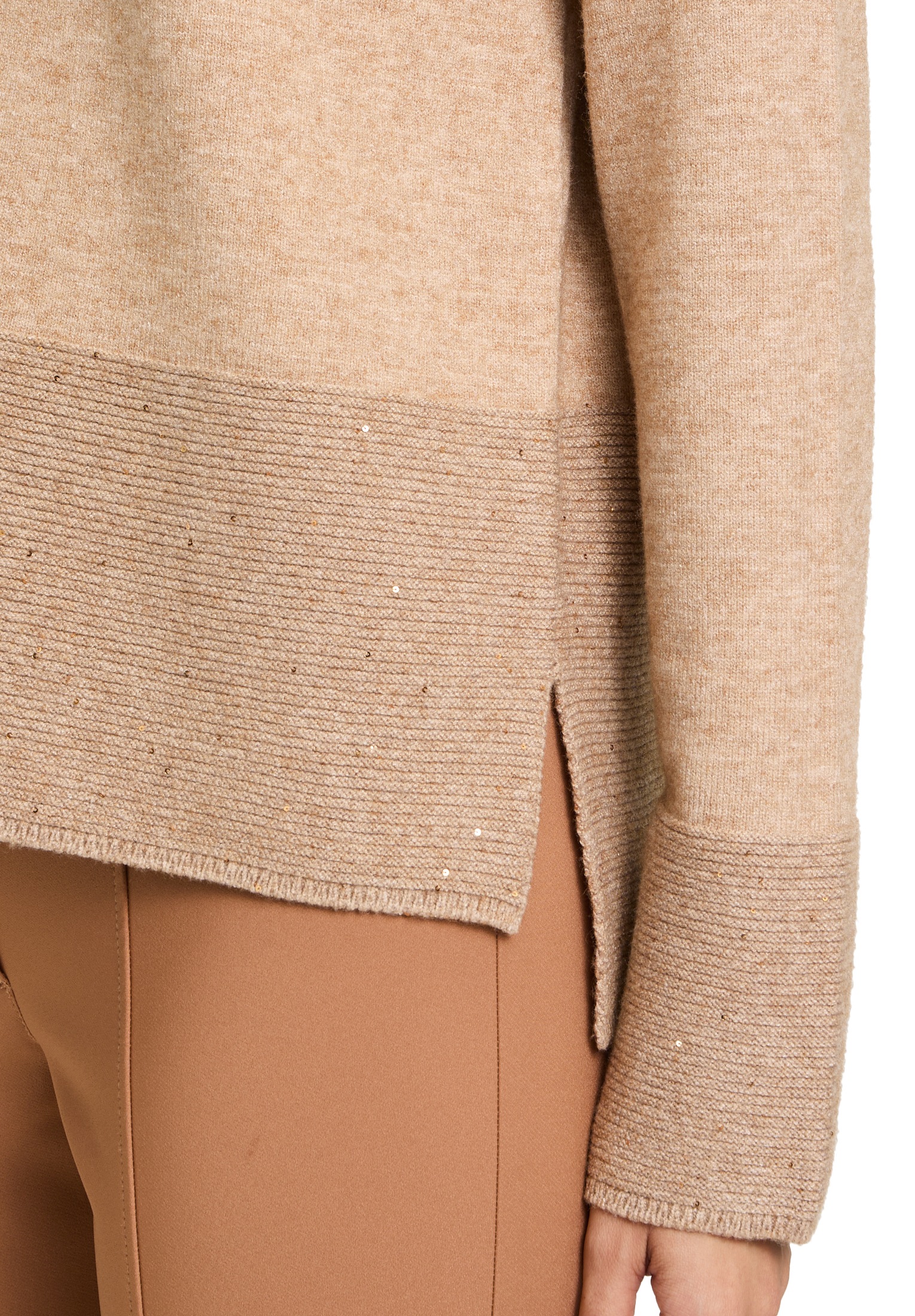 Betty Barclay Strickpullover »Betty Barclay Damen Strickpullover langarm«, (1 tlg.), Pailletten