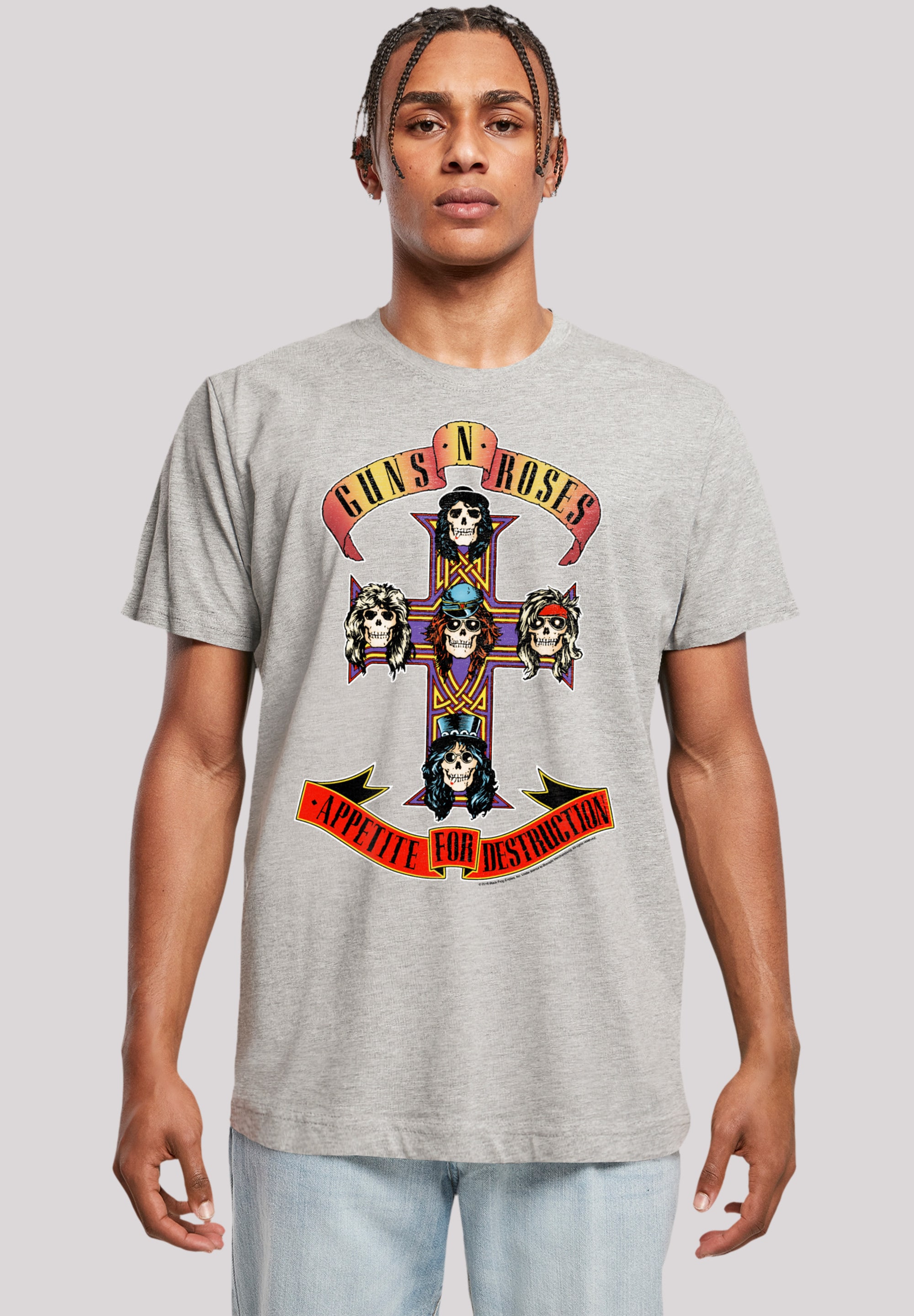 F4NT4STIC T-Shirt "Guns n Roses Appetite For Destruction", Print günstig online kaufen