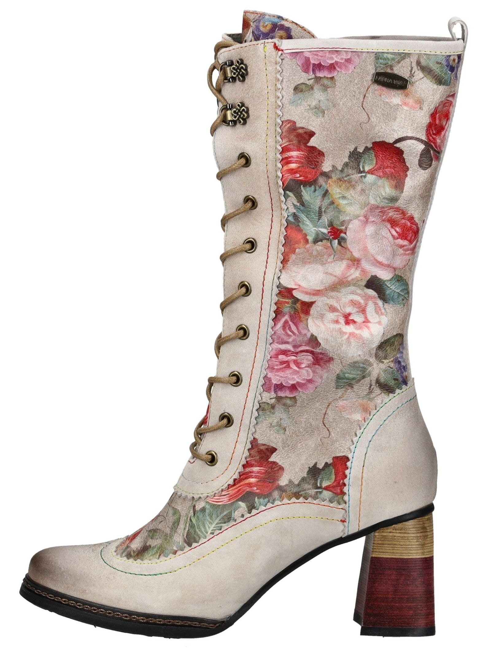 LAURA VITA Schnürstiefel »LAURA VITA Stiefel Leder/Textil«