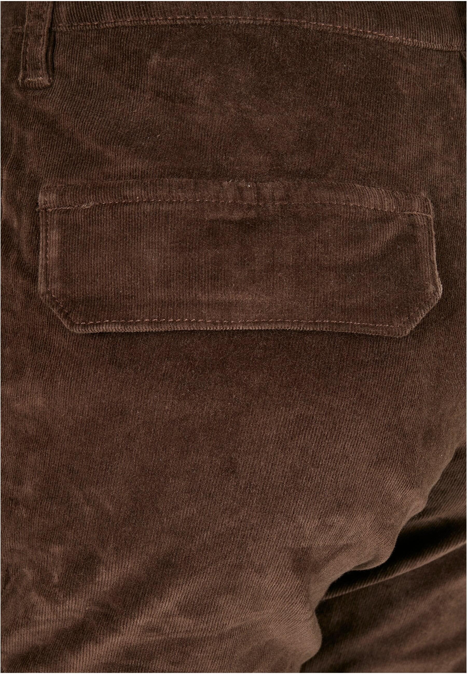 URBAN CLASSICS Cargohose »Urban Classics Damen Ladies High Waist Cargo Corduroy Pants«, (1 tlg.)