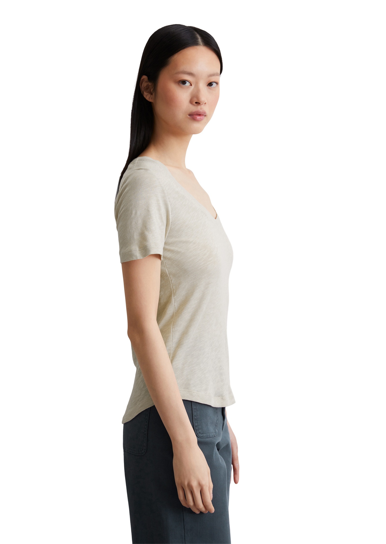 Marc O'Polo T-Shirt »aus Organic Cotton Slub Jersey«