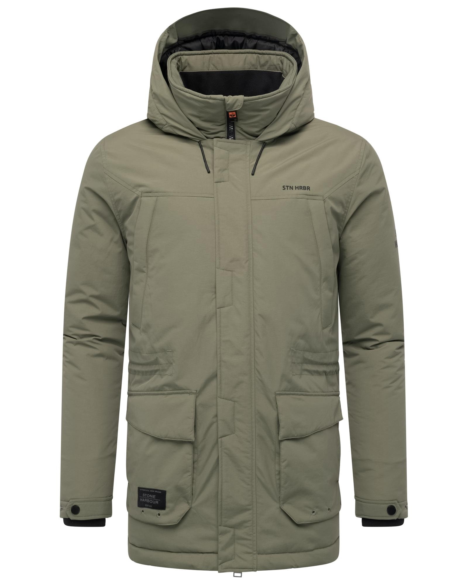 Stone Harbour Winterjacke "Wadiim XX" mit Kapuze Warm gefütterte Outdoorjacke mit Kapuze