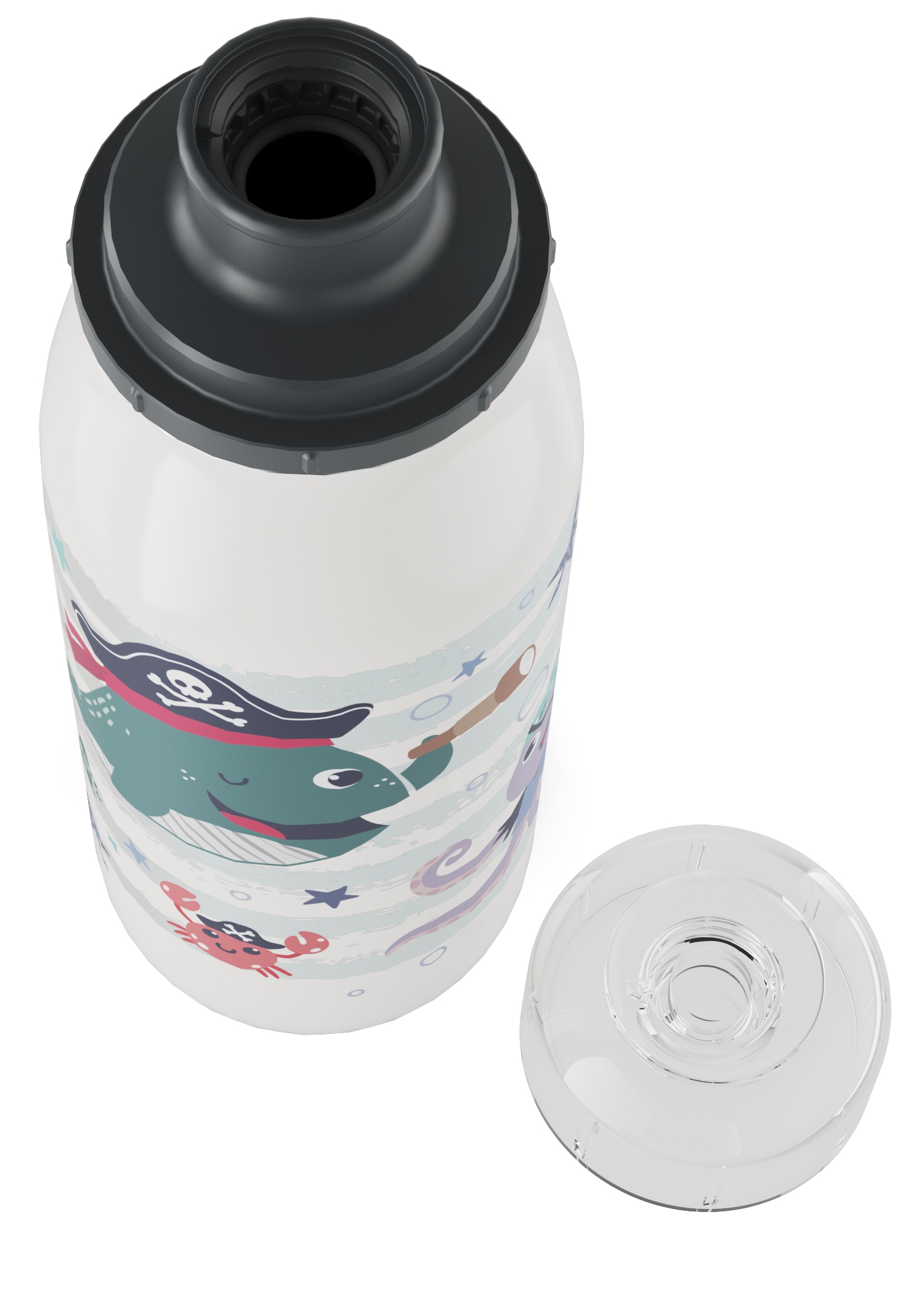 Alfi Isolierflasche »KIDS ISO BOTTLE,  Edelstahlkörper, spülmaschinenfest« 12h heiß & 24h kalt, Trinköffnung mit konsistentem Trinkfluss