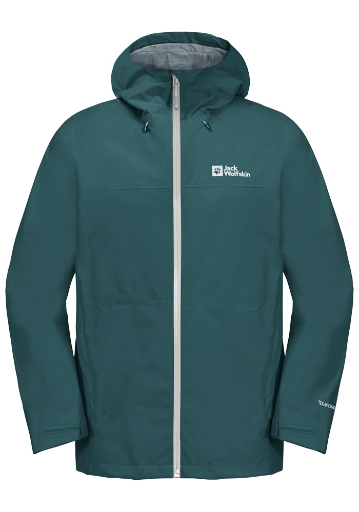 Jack Wolfskin Funktionsjacke »HIGHEST PEAK 3L JKT M«, mit Kapuze