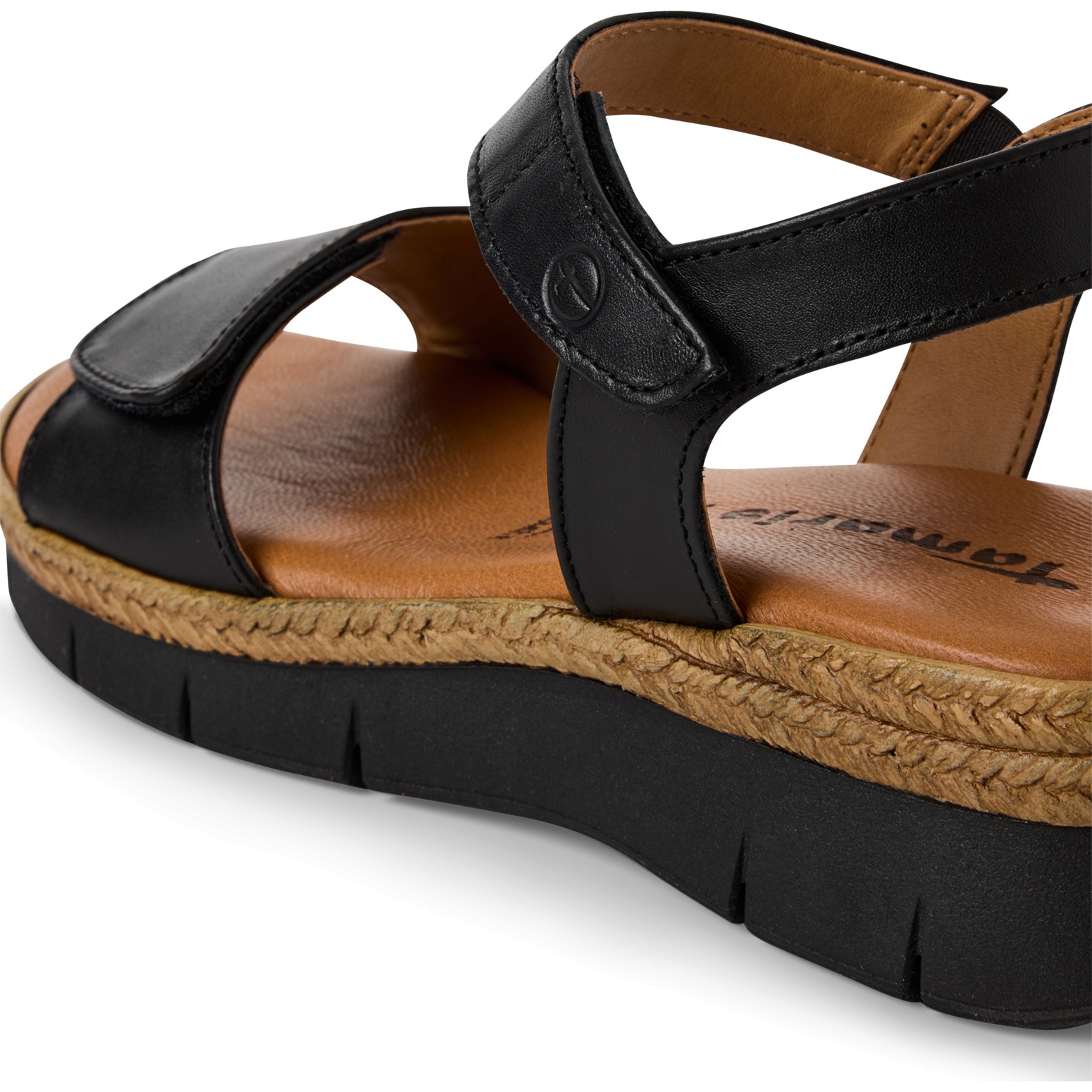 Tamaris Keilsandalette, Riemchensandale, Sommerschuh mit verstellbaren Klettverschlüssen