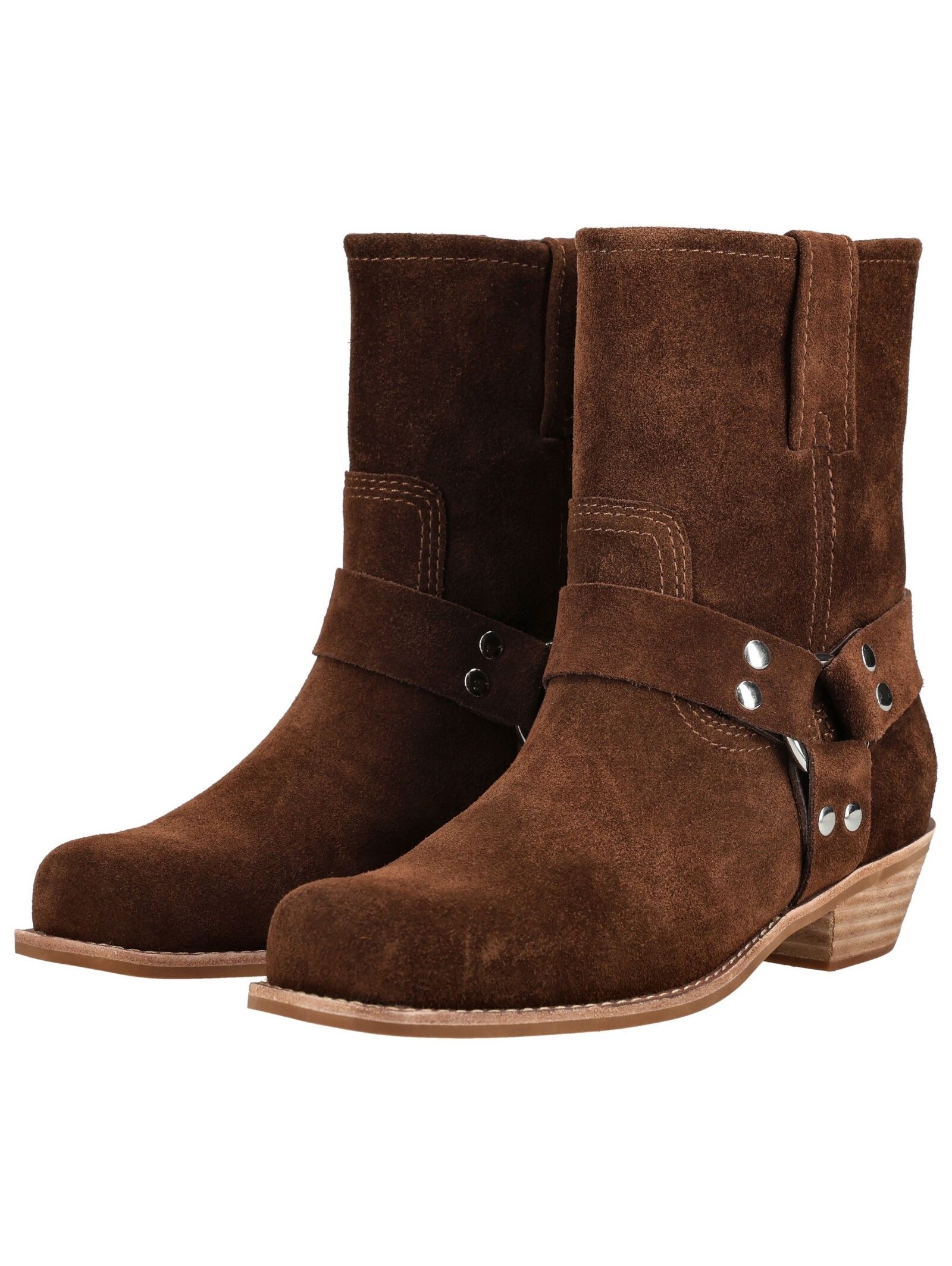 Jeffrey Campbell Bikerboots »Jeffrey Campbell Stiefelette Veloursleder«