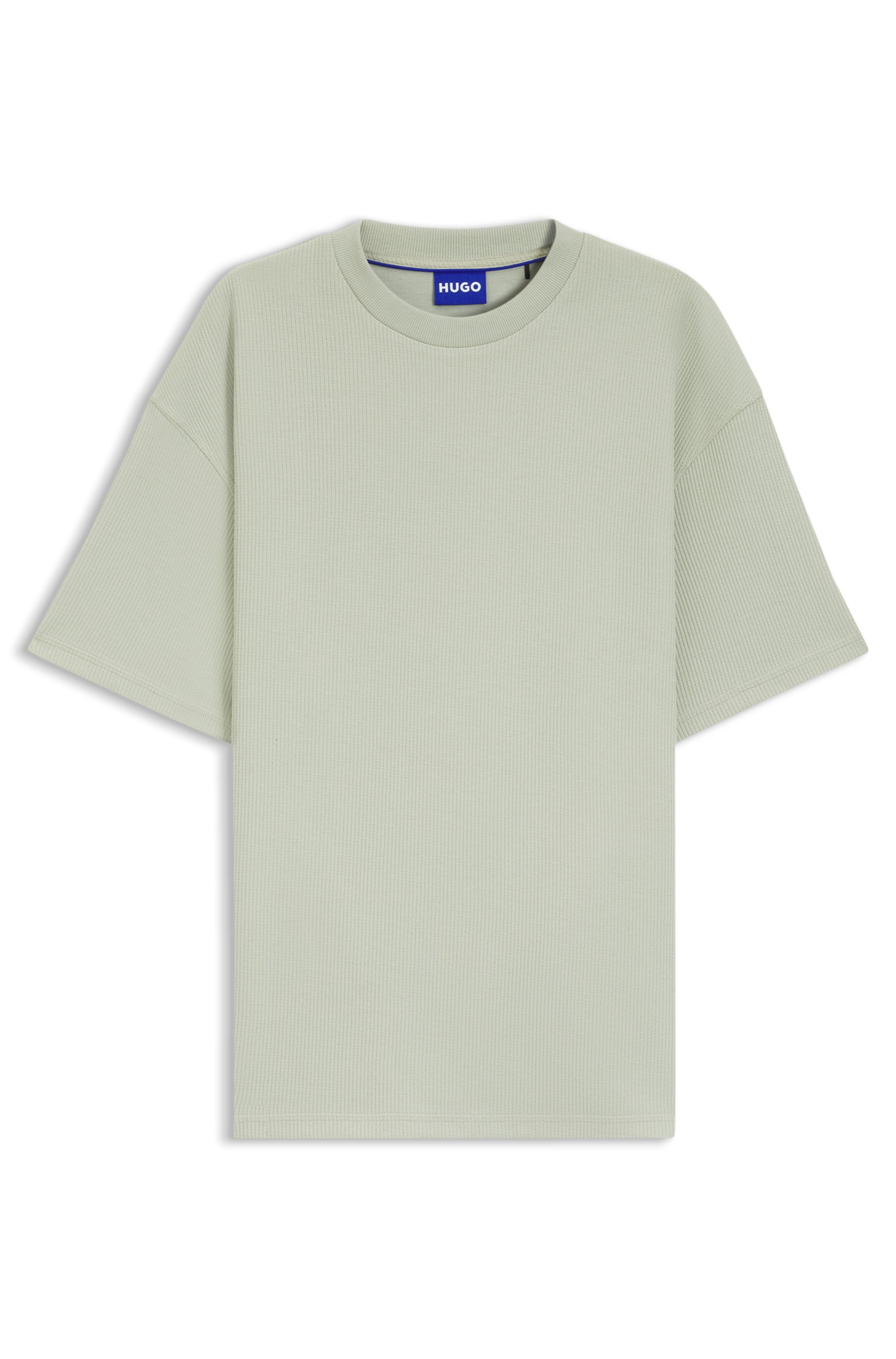 Hugo Nuwaffle 10268873 T-Shirt Bleu M 5