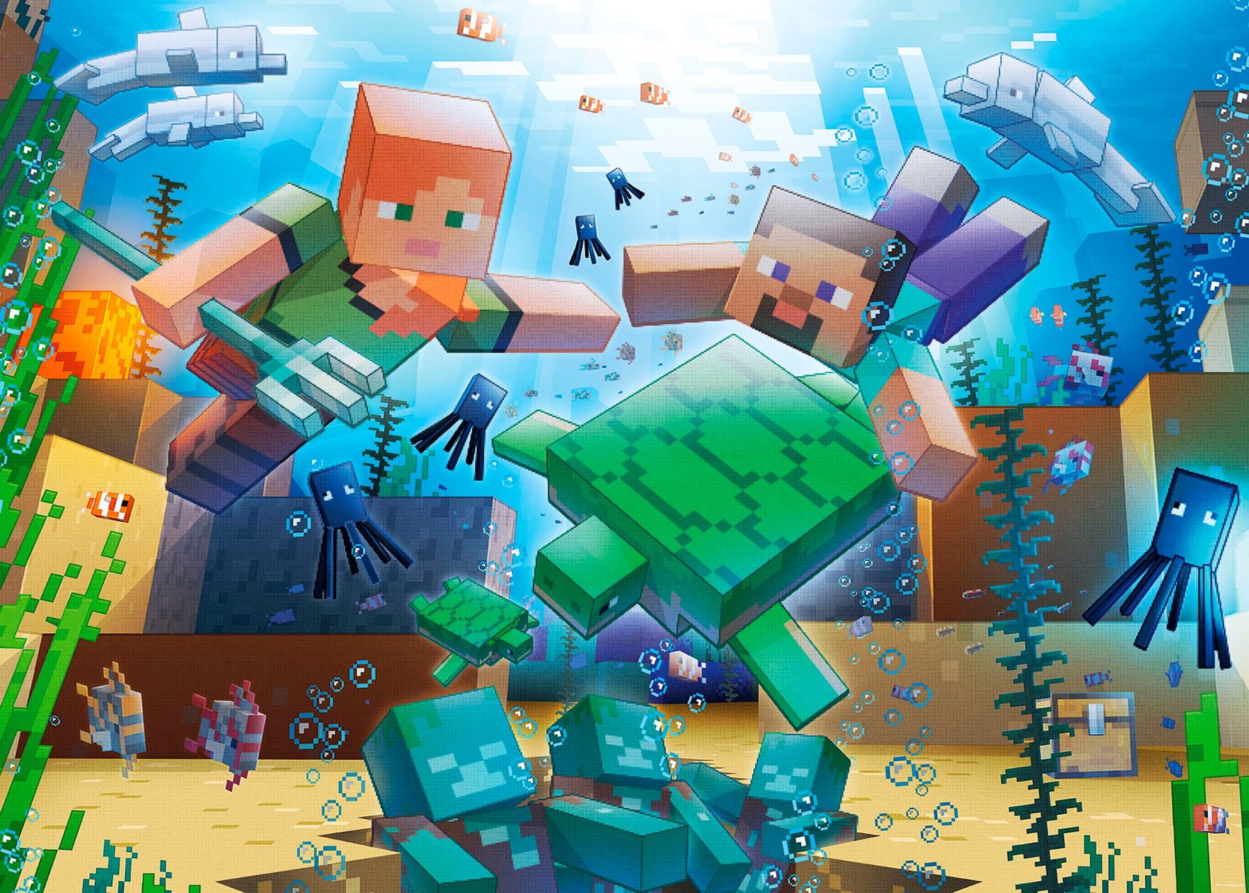 Ravensburger Puzzle »Minecraft Mosaic«, Made in Germany