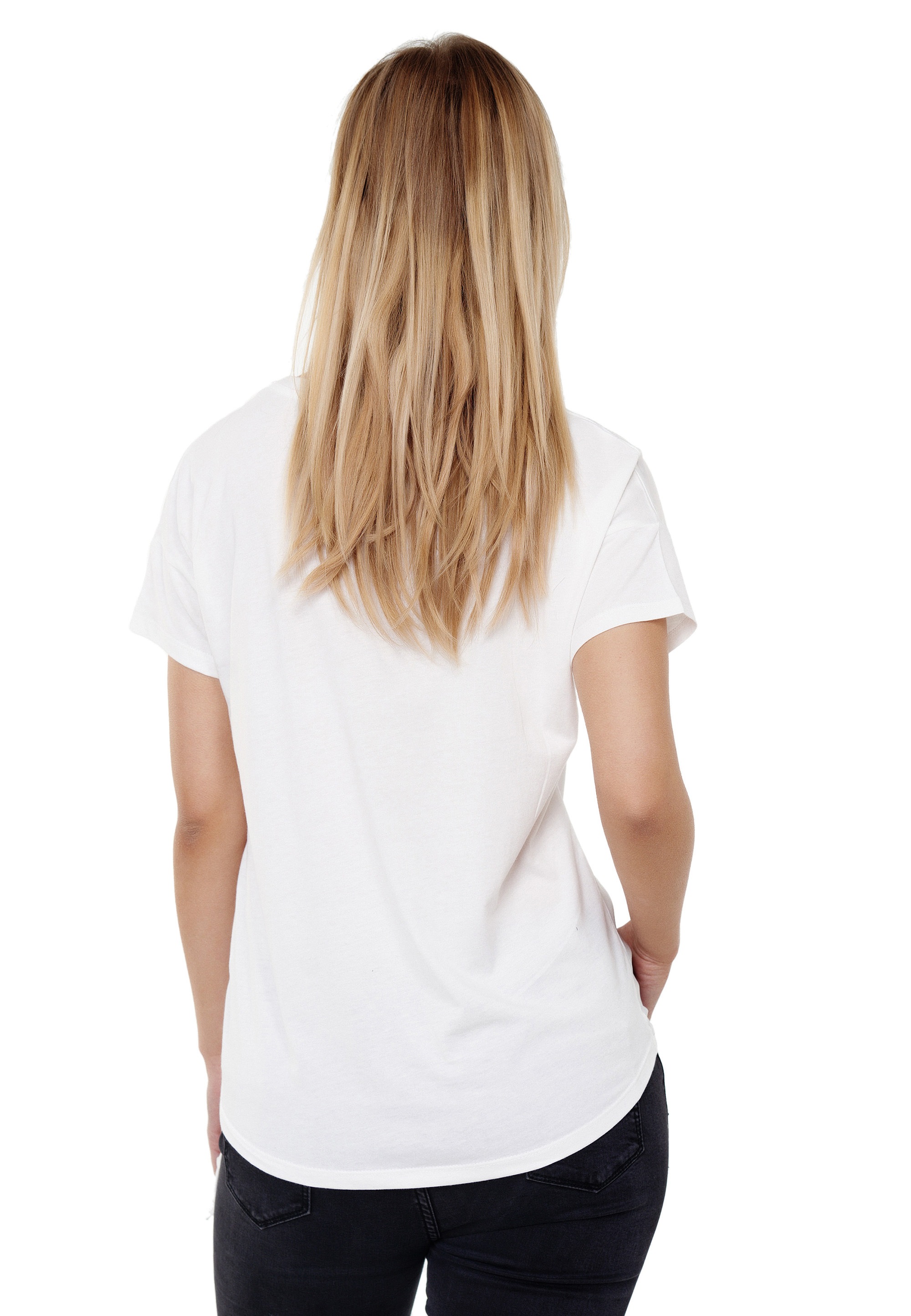 Decay T-Shirt, mit glänzendem Metalic-Effekt