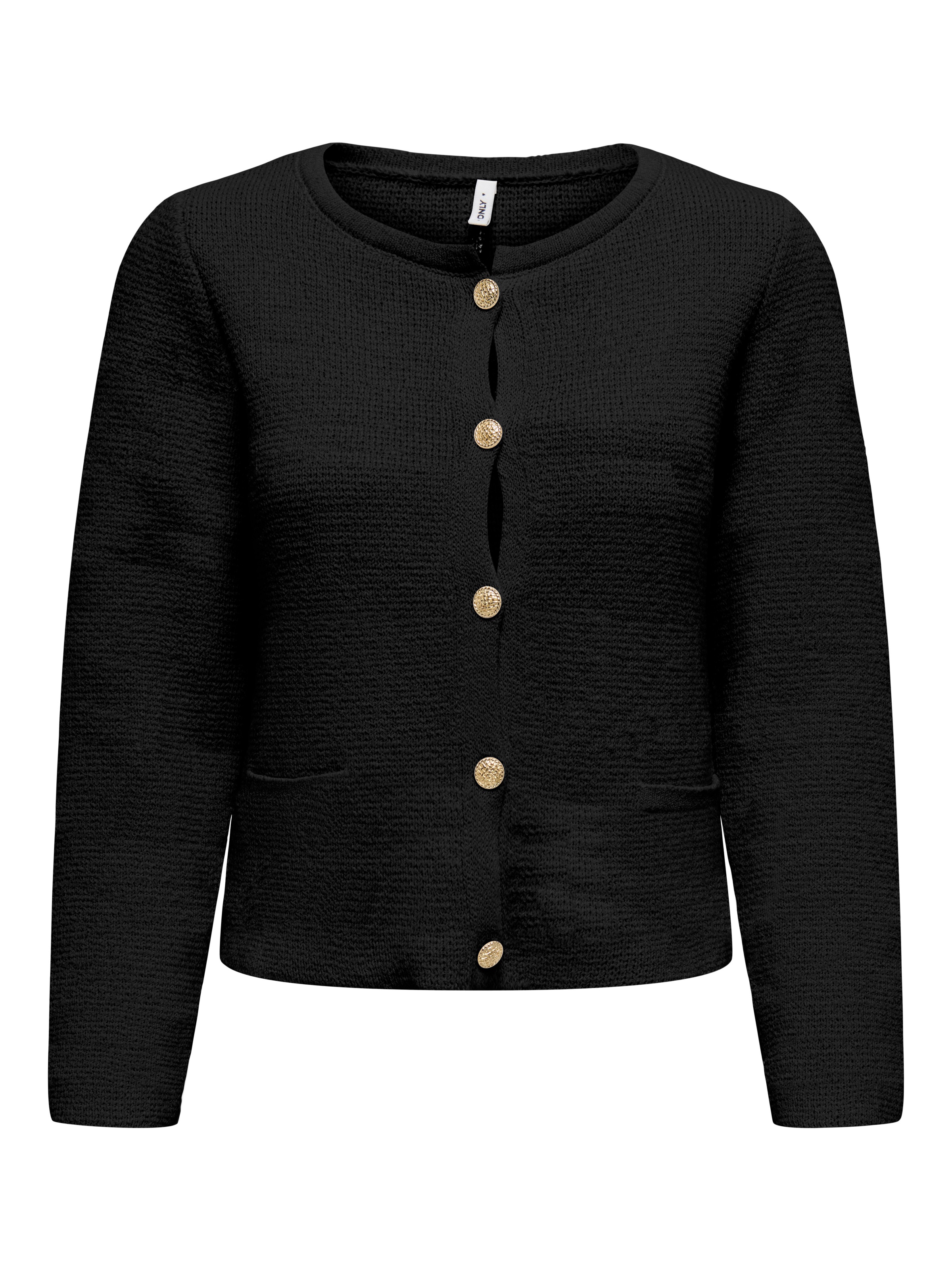 ONLY Strickjacke "ONLLAURA LIFE LS O-NECK CARDIGAN CC KNT" günstig online kaufen