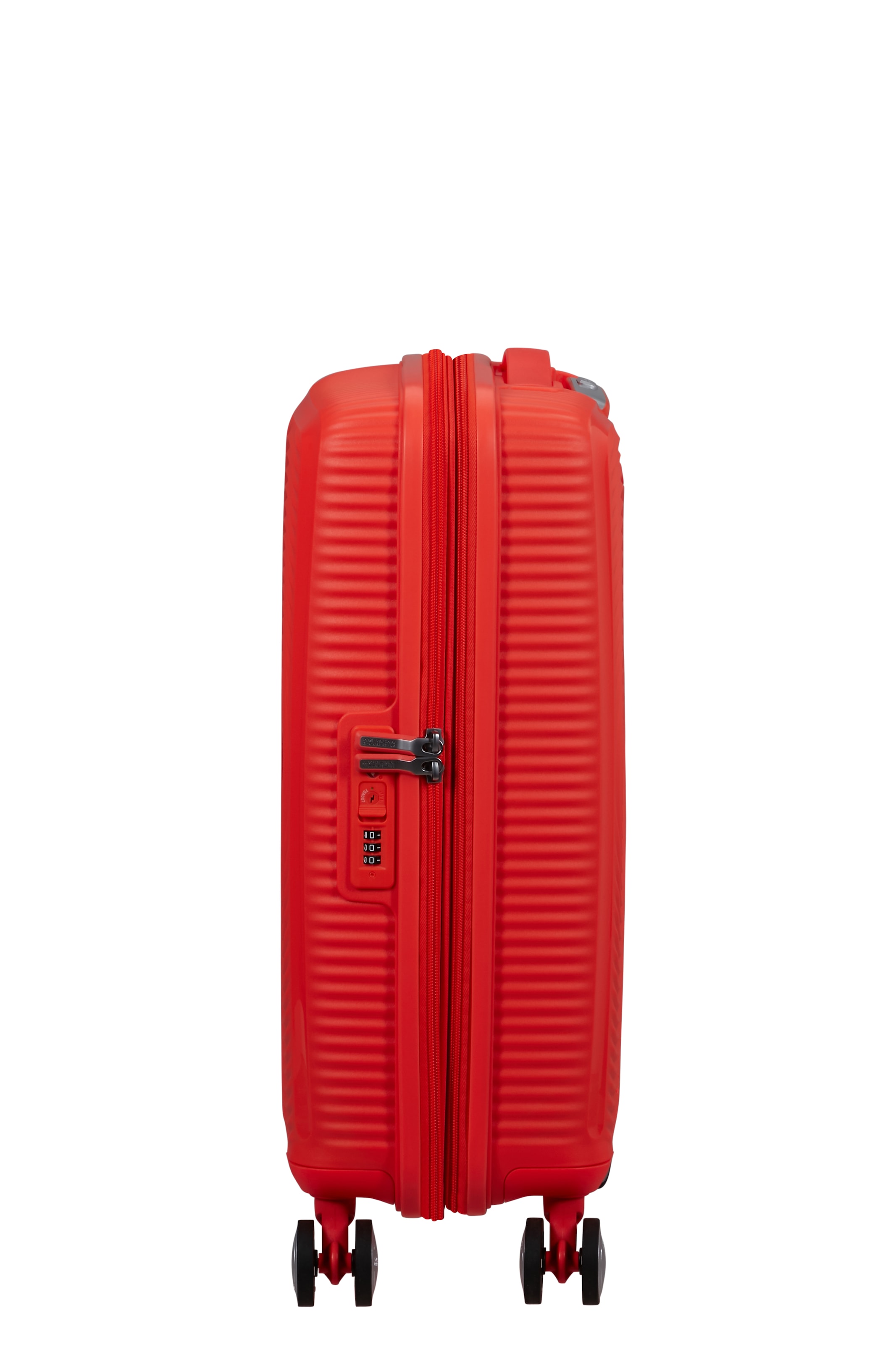 American Tourister® Hartschalen-Trolley »SOUNDBOX, in verschiedenen Farben und Größen« 35,5 l 4 Rollen Reisekoffer Trolley Aufgabegepäck TSA-Zahlenschloss Volumenerweiterung