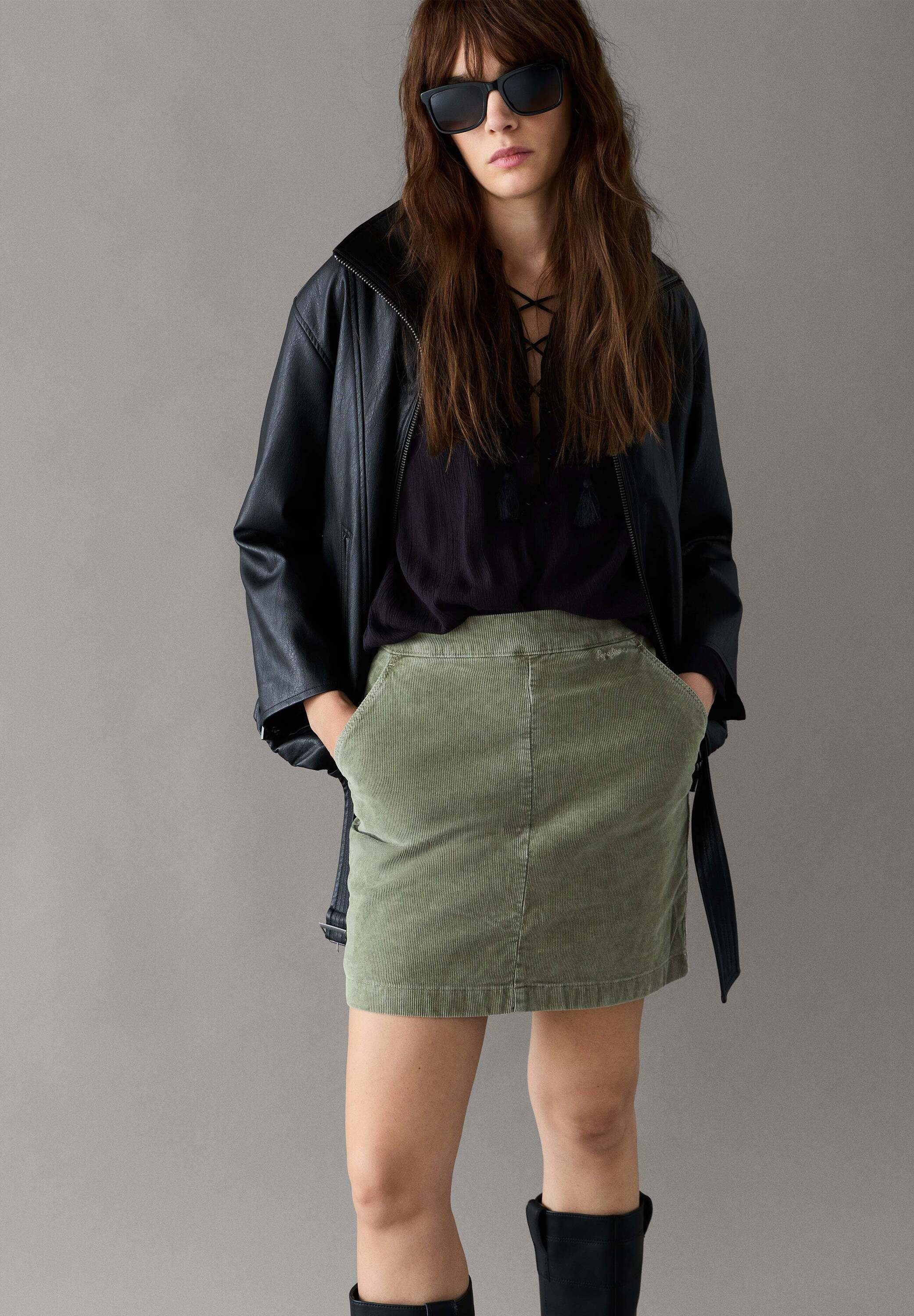Pepe Jeans A-Linien-Rock »skirt PAULA«