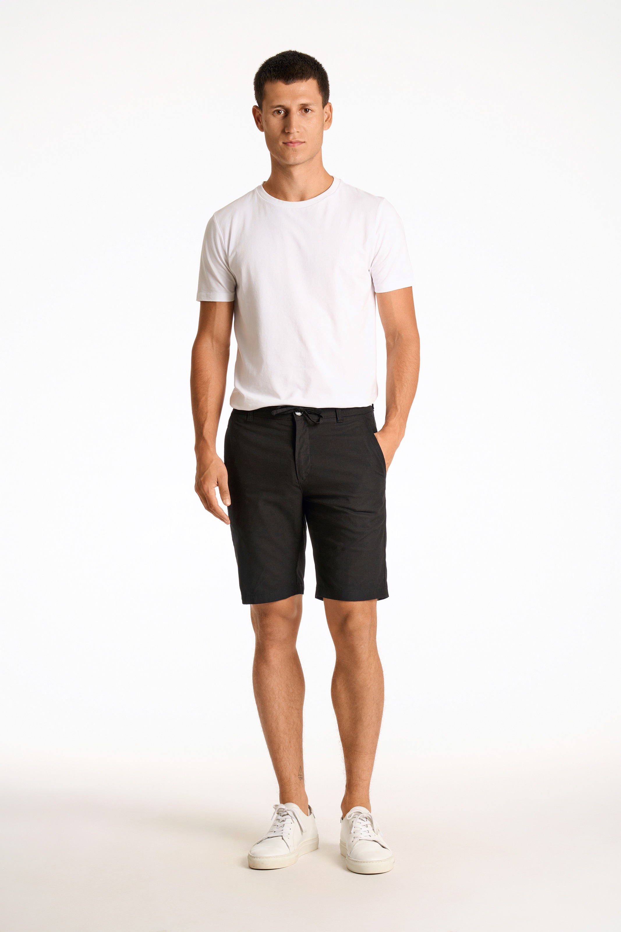 LINDBERGH Chinoshorts, mit Leinen