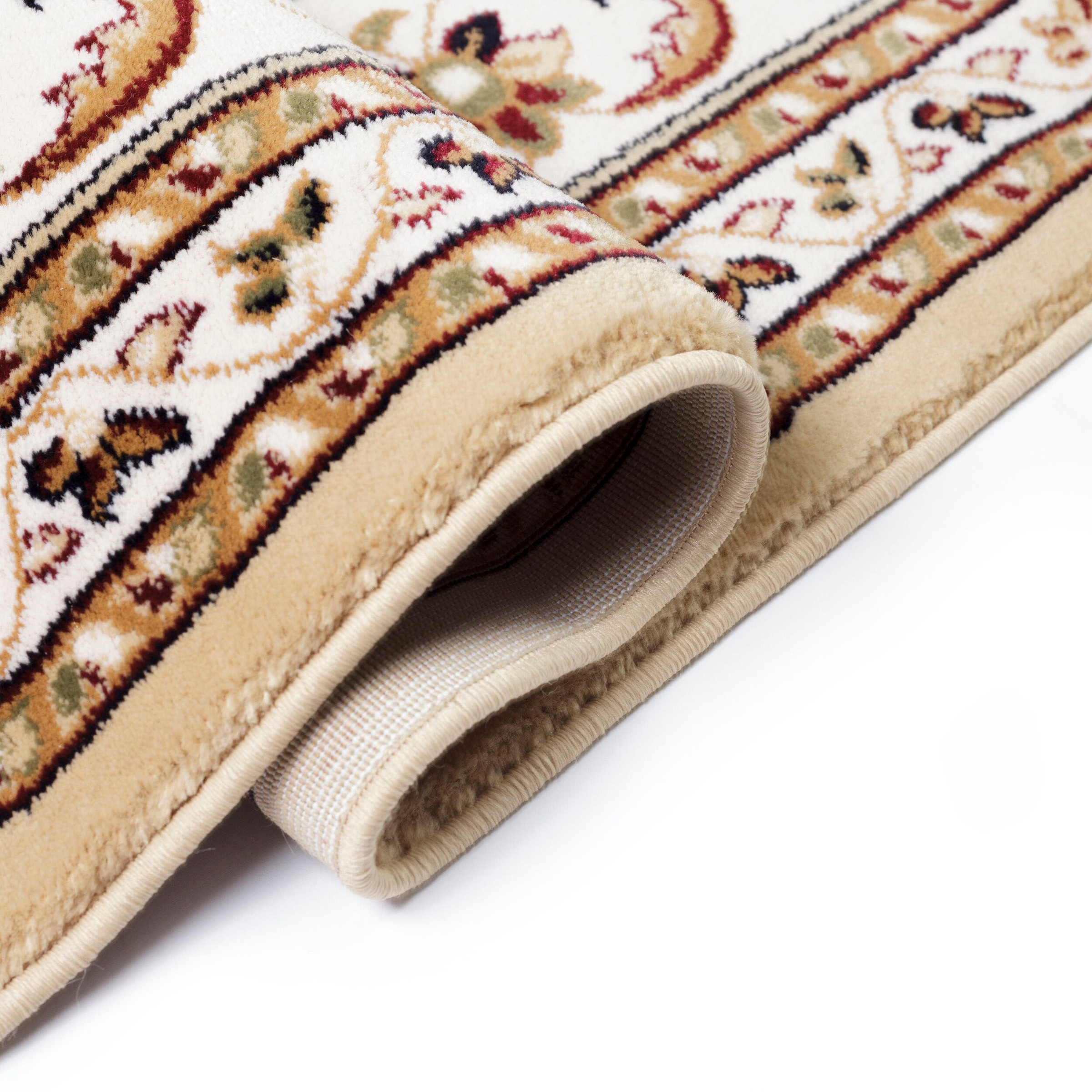 FLAIR RUGS Teppich »Sherborne«, rund, 8 mm Höhe