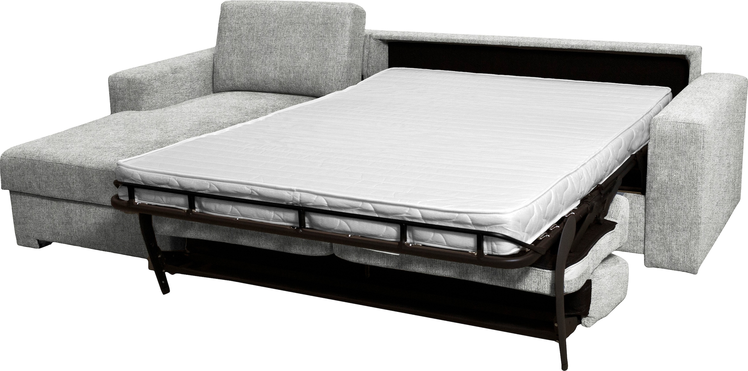 Home affaire Ecksofa Roma "L" Dauerschlaffunktion, mit Unterfederung, Matratzenhöhe 14cm, Liegemaße ca 163x198 cm, L-Form
