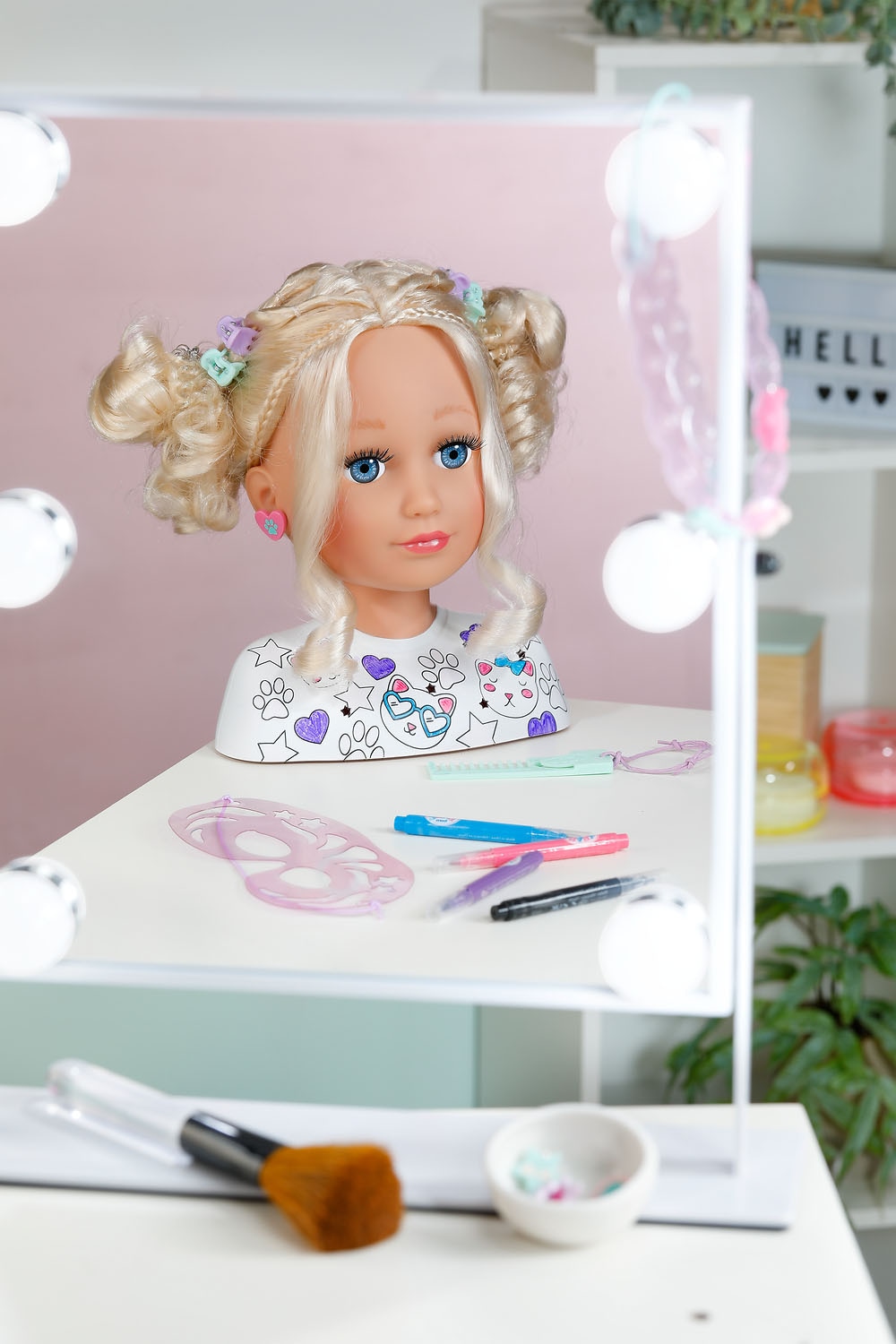 Baby Born Frisier- & Schminkkopf »Stylingkopf Kreativ« mit Zubehör