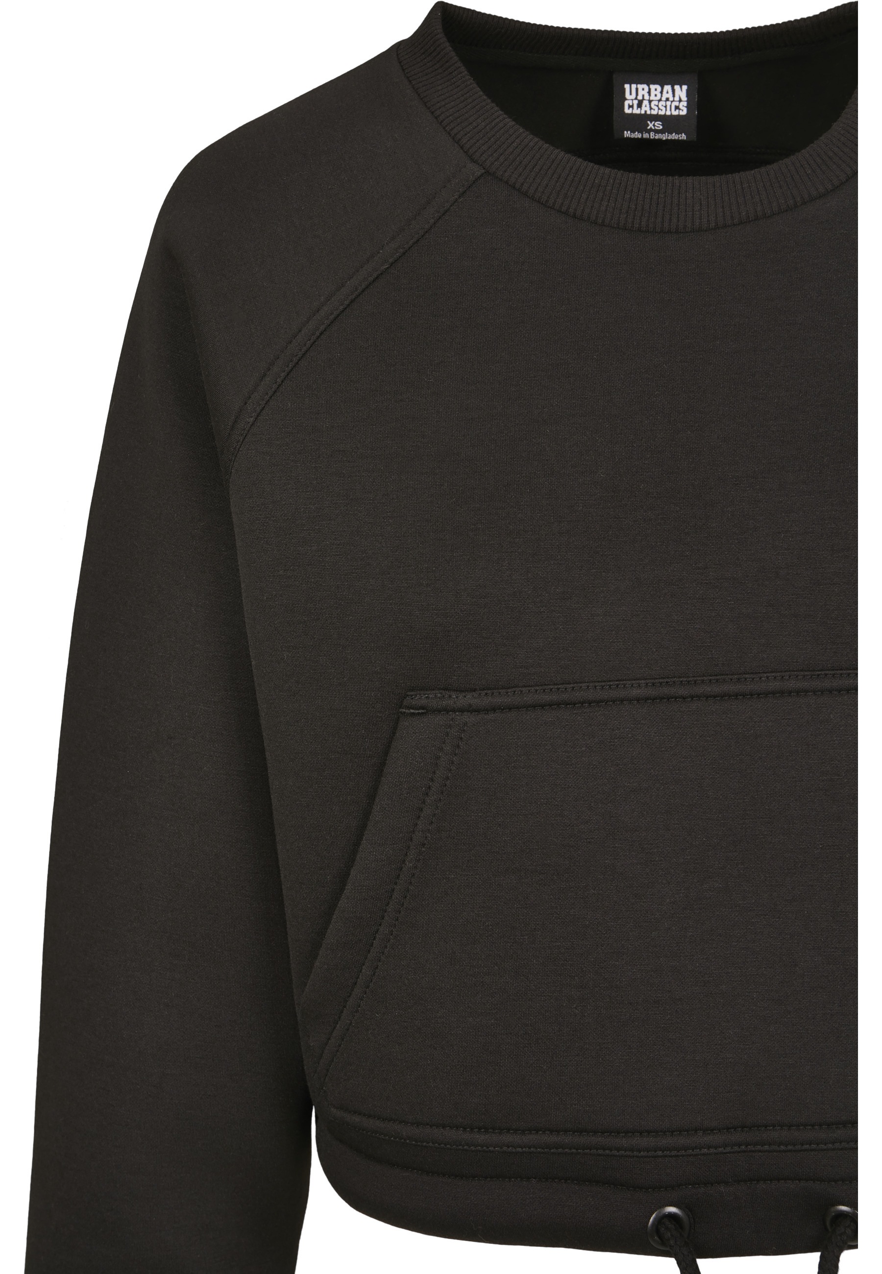 URBAN CLASSICS Sweatshirt »Urban Classics Damen Ladies Oversized Short Raglan Crew«, 1 Stk.
