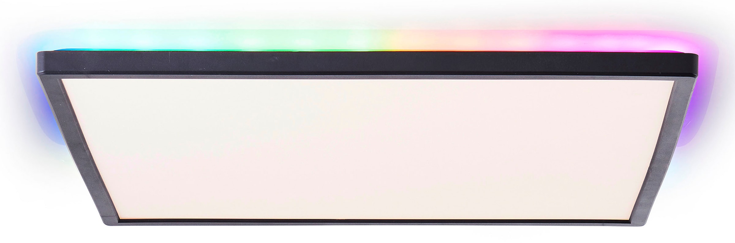 my home LED Deckenleuchte »Elliot«, 42 x 42 cm, 2500 Lumen, 3000-6500 Kelvin,  weiß/schwarz | BAUR