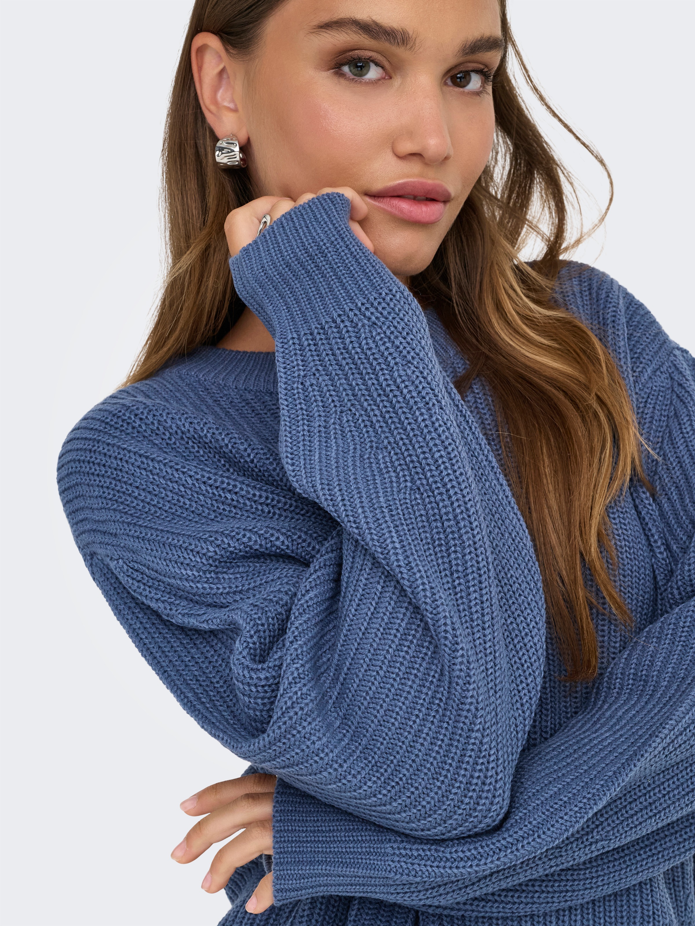 ONLY Strickpullover "ONLMILOUZ LS RIB PULLOVER KNT NOOS" günstig online kaufen