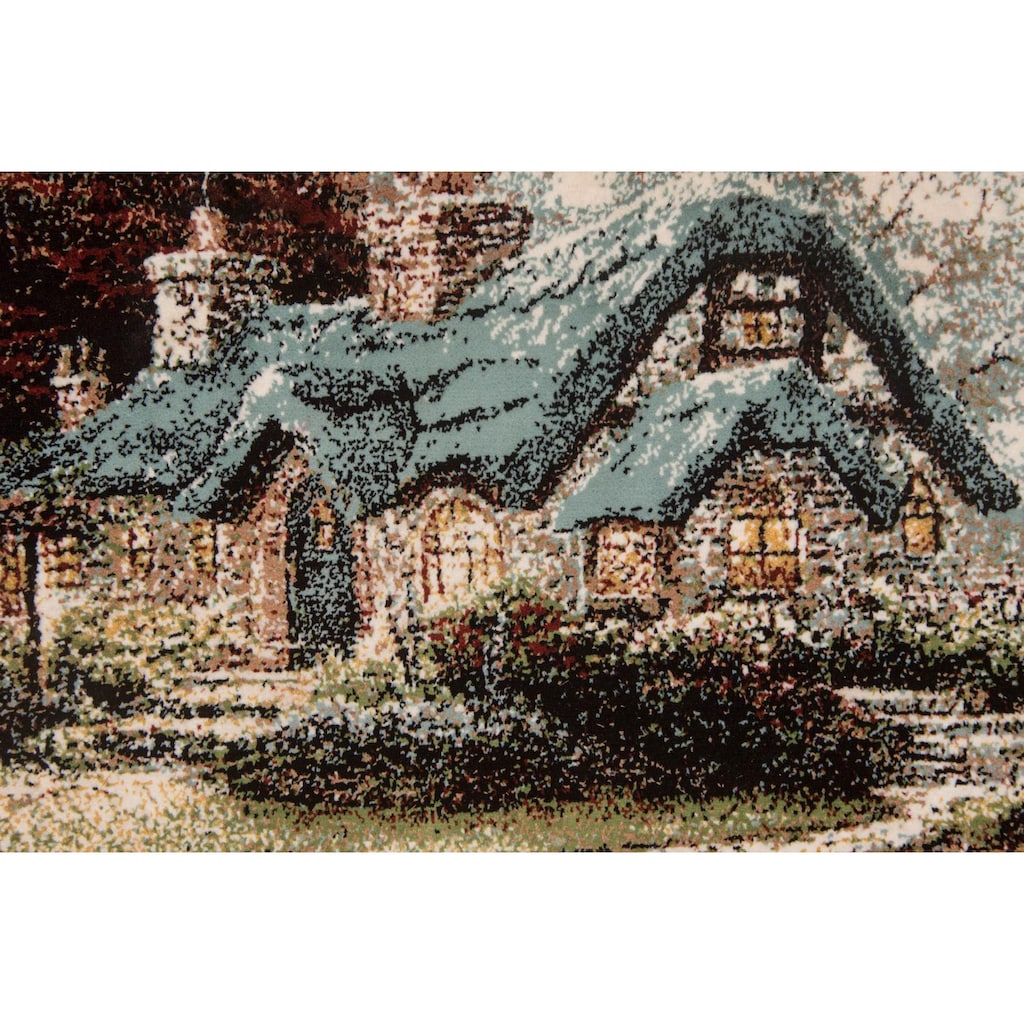 morgenland Wandteppich »Bild-Teppich Figurativ 85 x 60 cm«, rechteckig