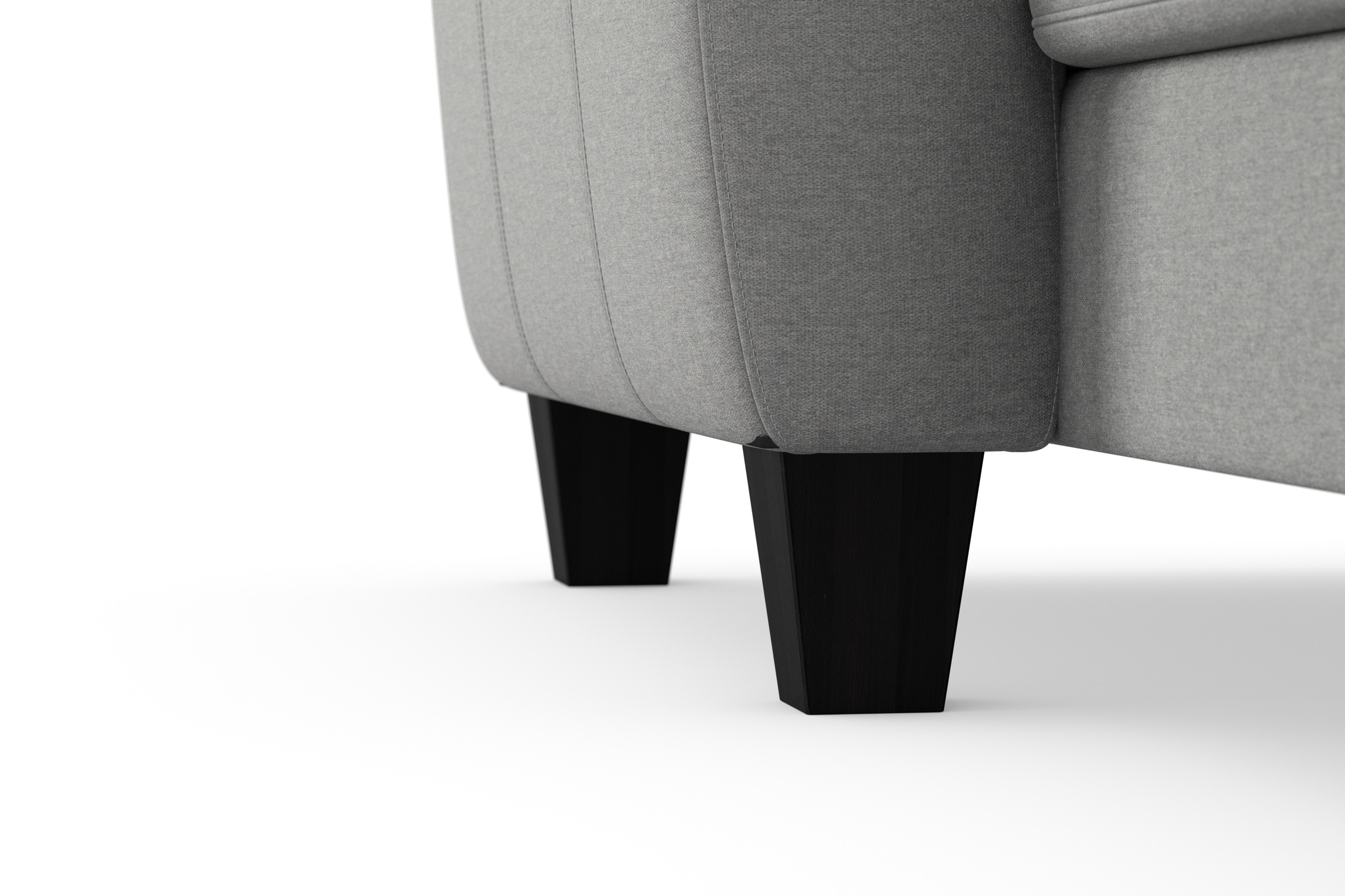 sit&more Ecksofa »Belluci L-Form«, inklusive Federkern, wahlweise mit Bettfunktion und Bettkasten