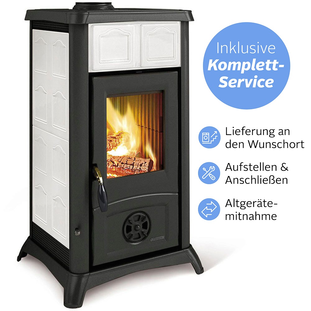 Firefix Kaminofen "La Nordica "Gemma"", (Alles inklusive Service: Aufstellen, Anschließen, Altgerätemitnahme), Wunschort