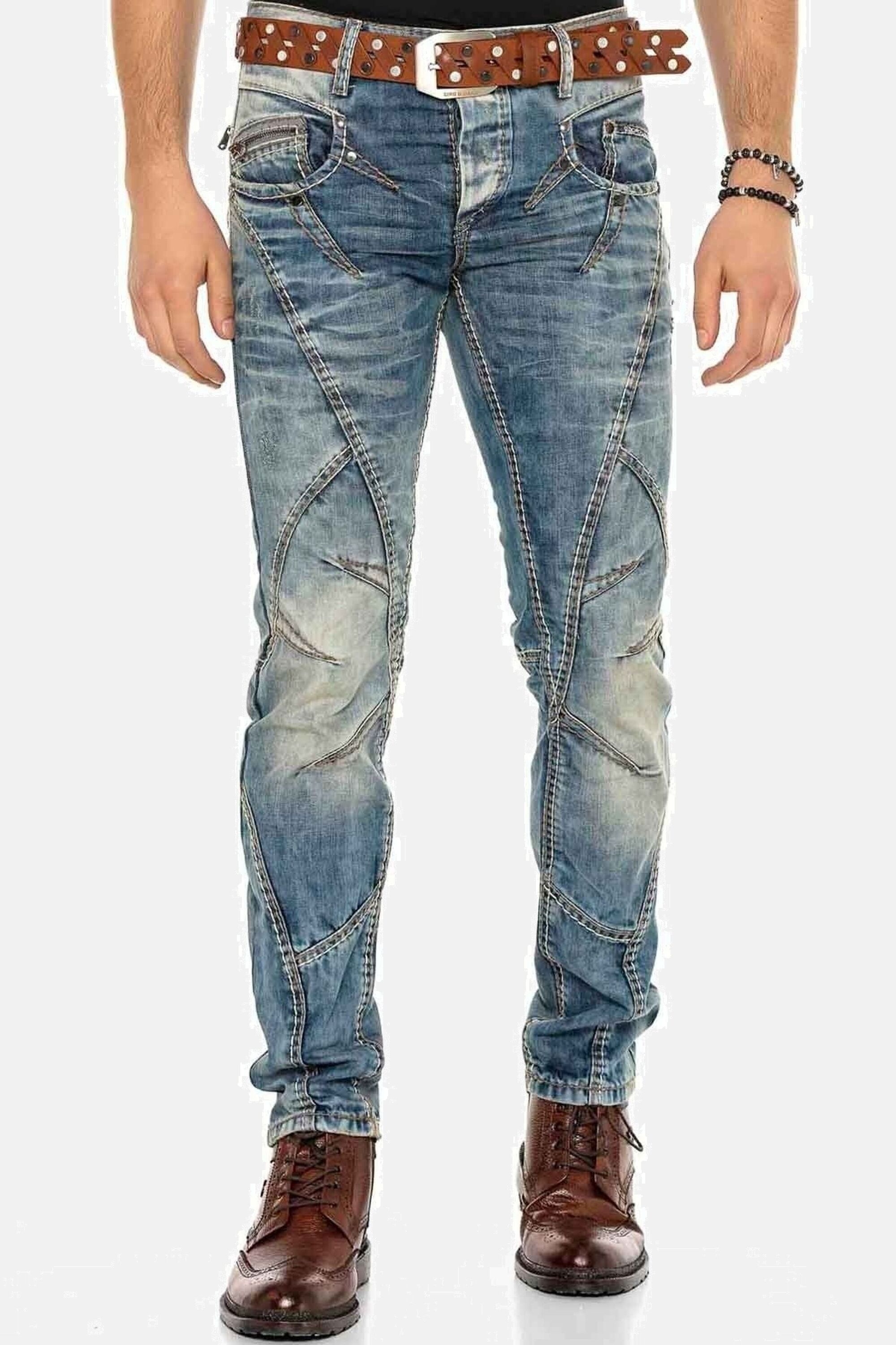 Cipo & Baxx Straight-Jeans "Jeans" günstig online kaufen