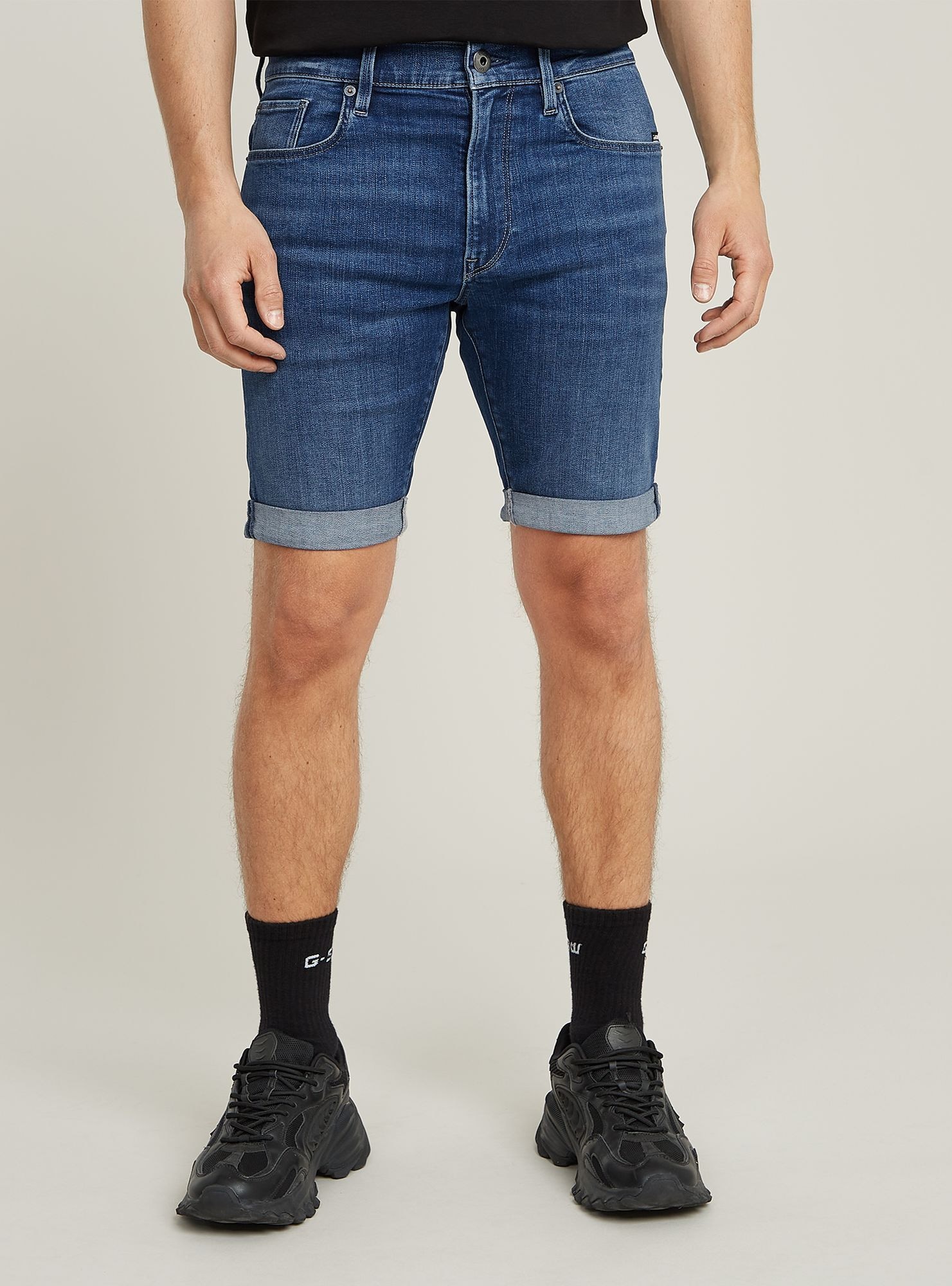 G-STAR 5-Pocket-Hose "3301 Slim Denim Shorts" günstig online kaufen
