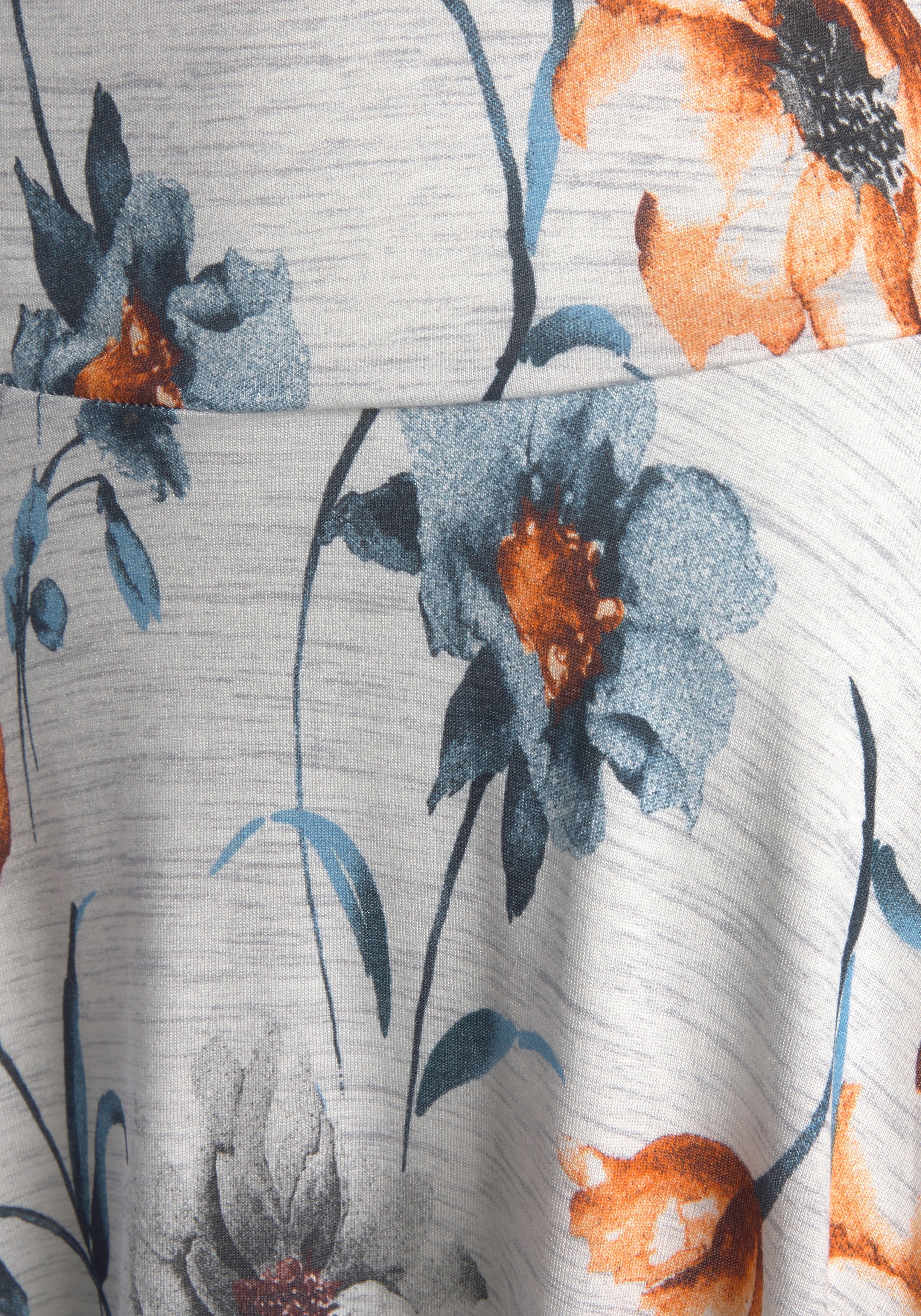 Vivance Jerseykleid, mit Blumendruck für bestellen | BAUR