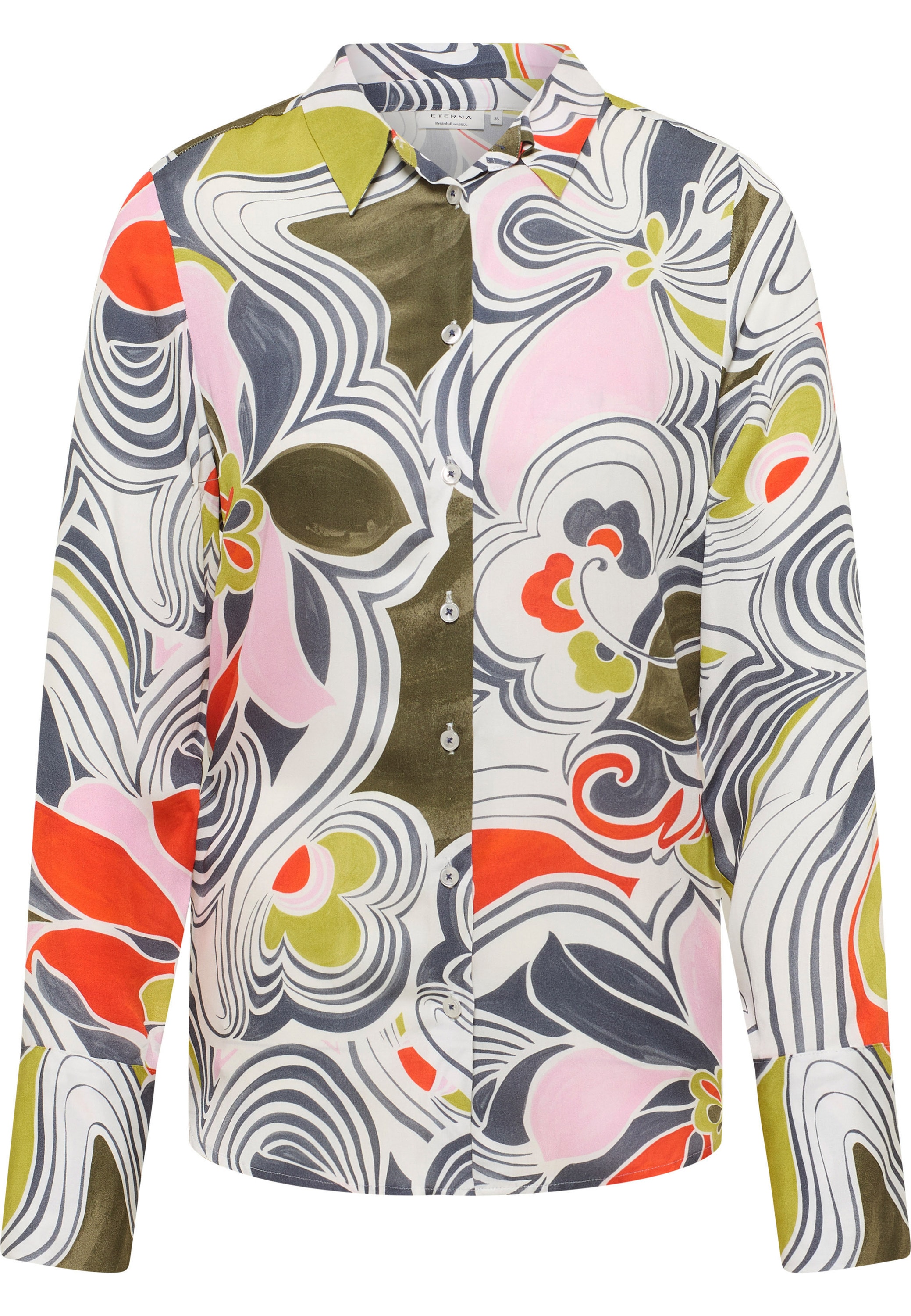 Eterna Hemdbluse »REGULAR FIT«, EASY IRON (bügelleicht)