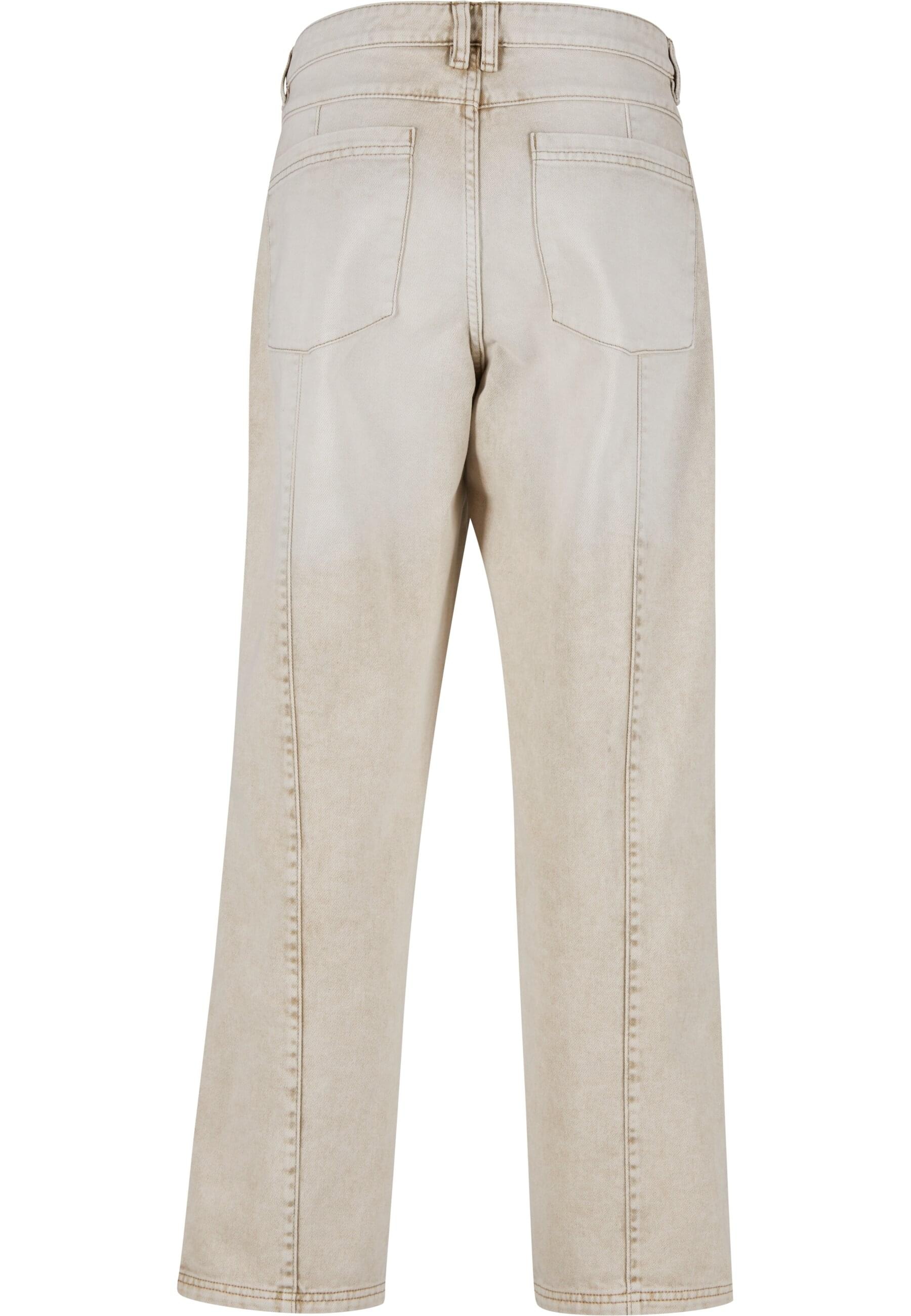URBAN CLASSICS Bequeme Jeans »Urban Classics Wide Leg Denim With Dividing Seams«