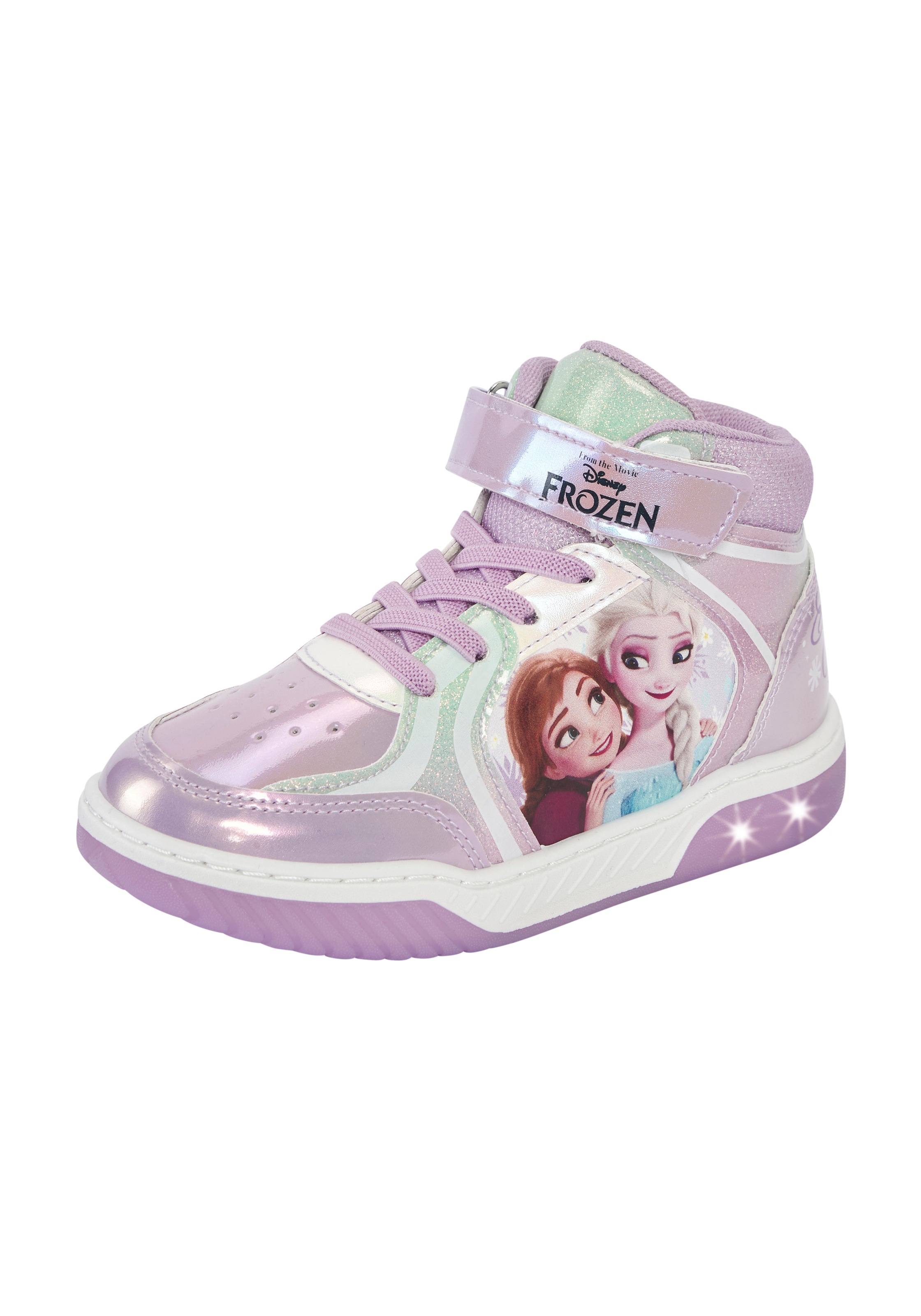 Disney Sneaker "FROZEN" mit cooler Blinkfunktion günstig online kaufen