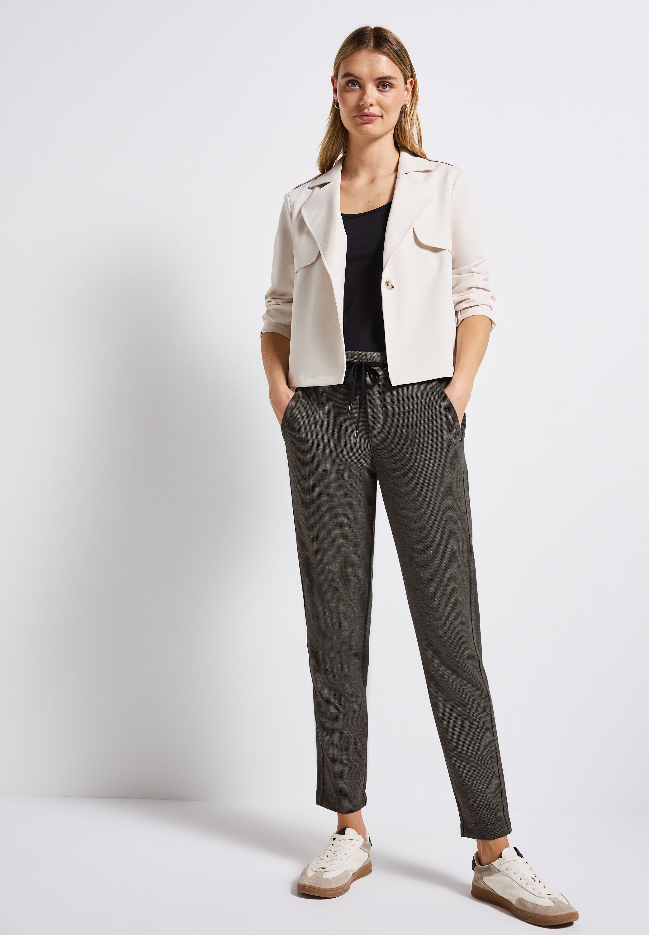 STREET ONE Jogger Pants, Middle Waist